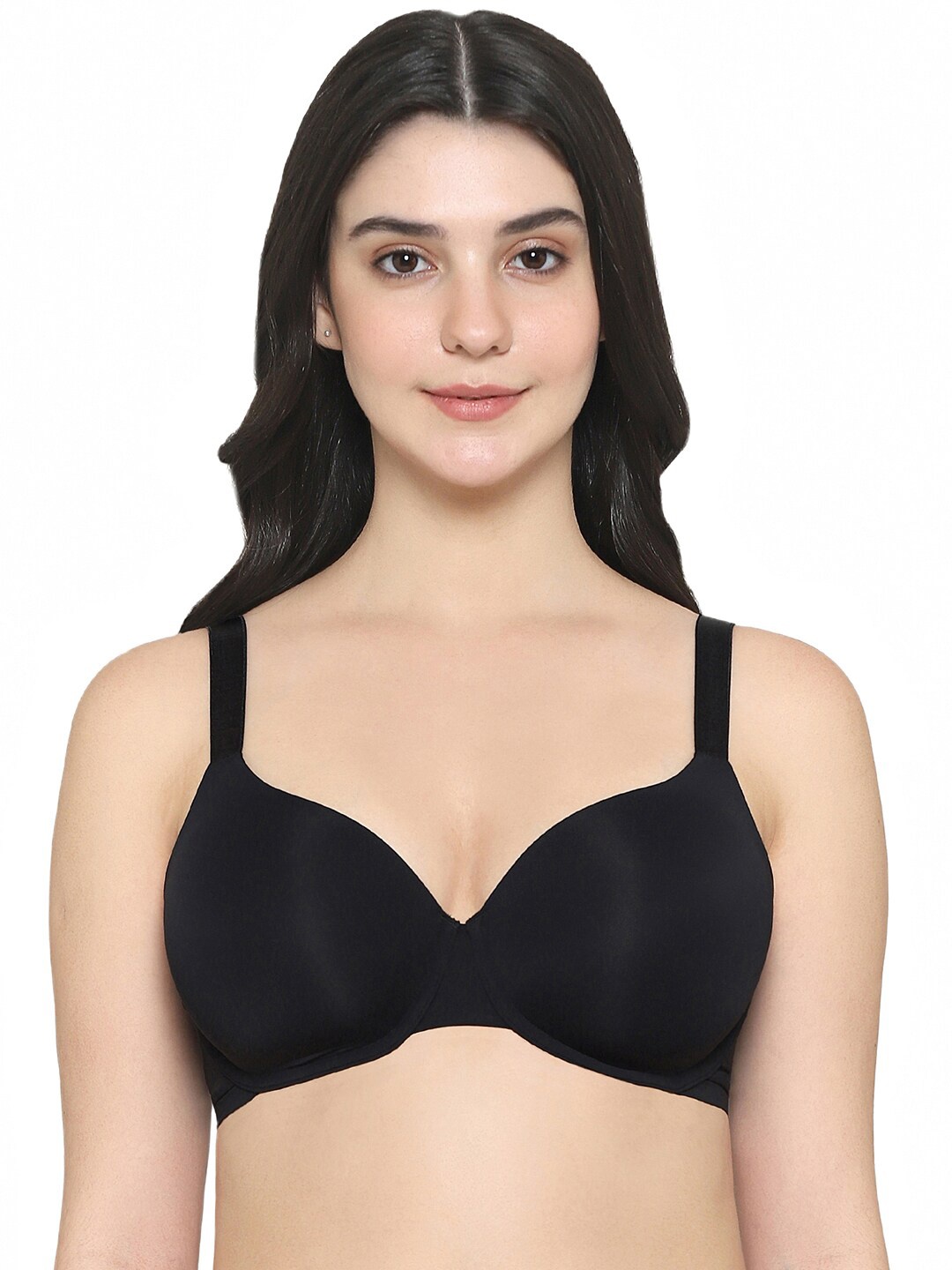 

Wacoal Full Coverage Underwired Lightly Padded Rapid-Dry T-shirt Bra With All Day Comfort, Black