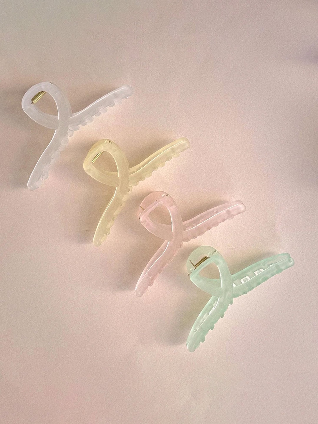

BAESD Girls Set of 4 Claw Clip, Green
