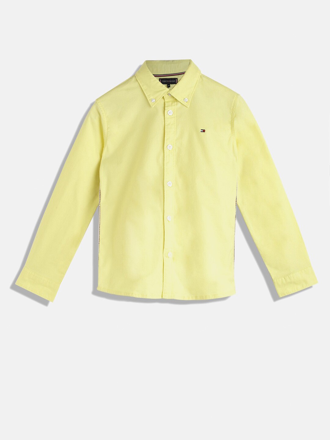 

Tommy Hilfiger Boys Button-Down Collar Casual Shirt, Yellow