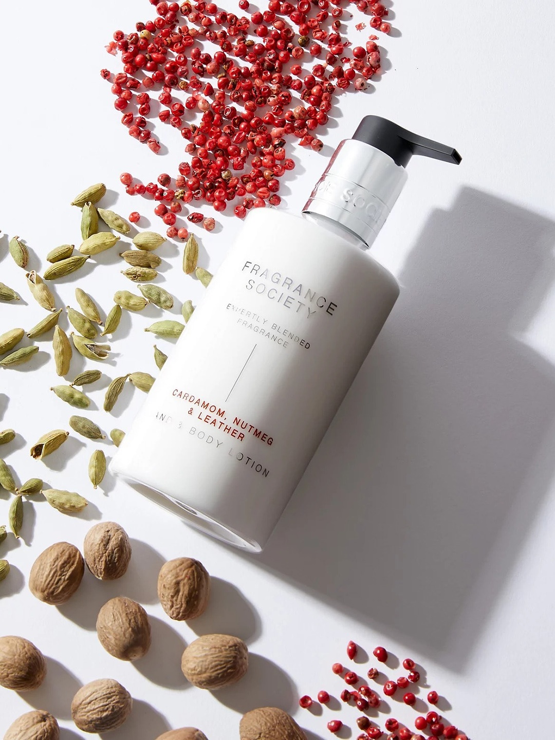 

Marks & Spencer Fragrance Society Cardamom, Nutmeg & Leather Hand & Body Lotion - 265ml, Na