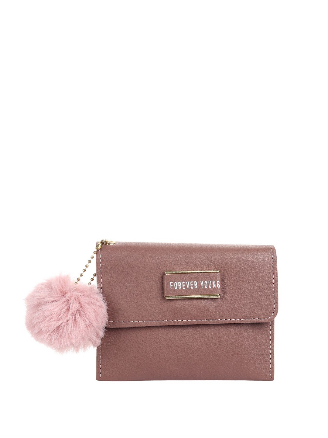 

Mast & Harbour Women Foldover Clutch, Brown