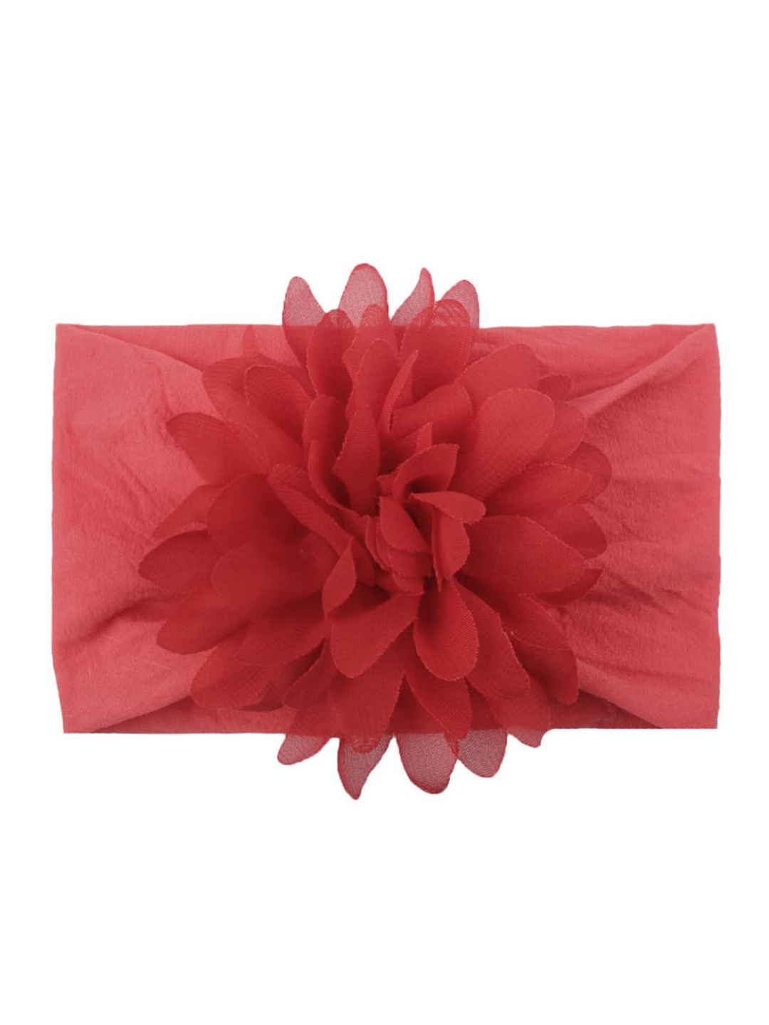 

SYGA Girls Stretchable Flower Bow Headband, Red