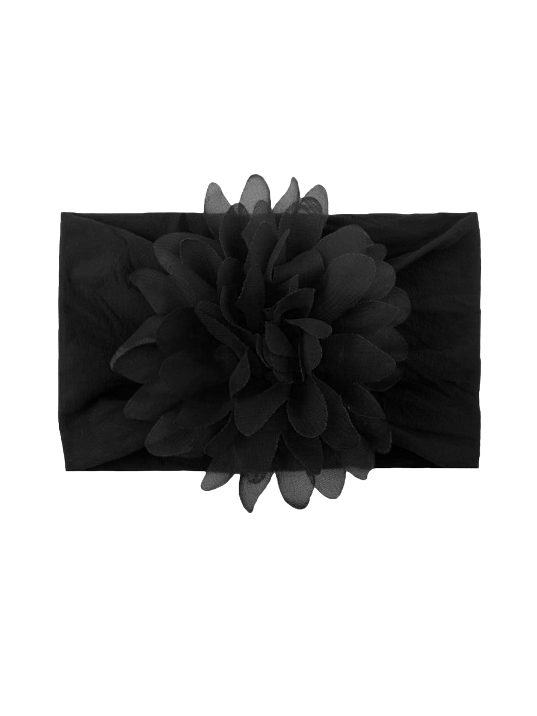 

SYGA Girls Floral Stretchable Headband, Black