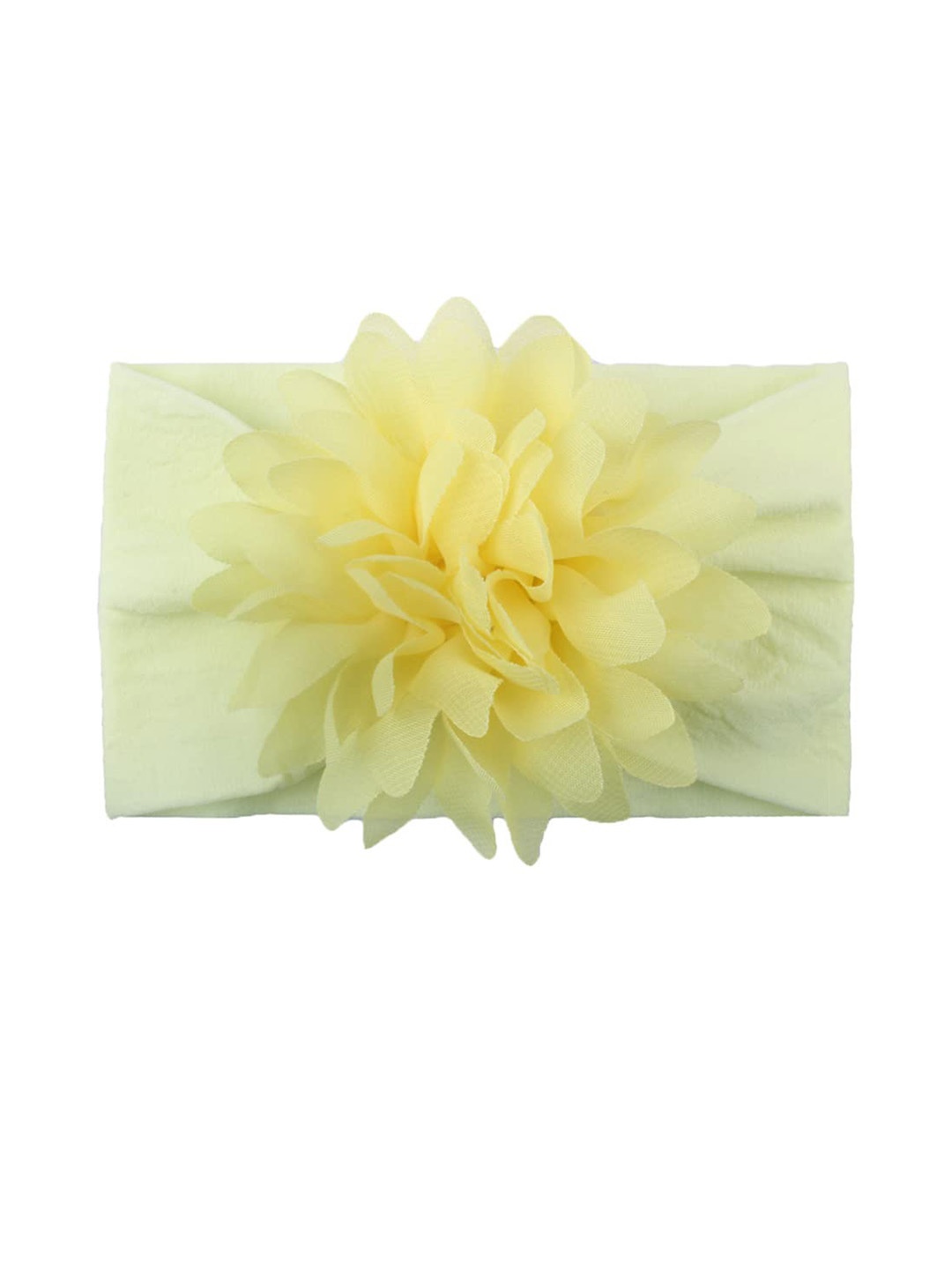 

SYGA Girls Floral Stretchable Headband, Yellow
