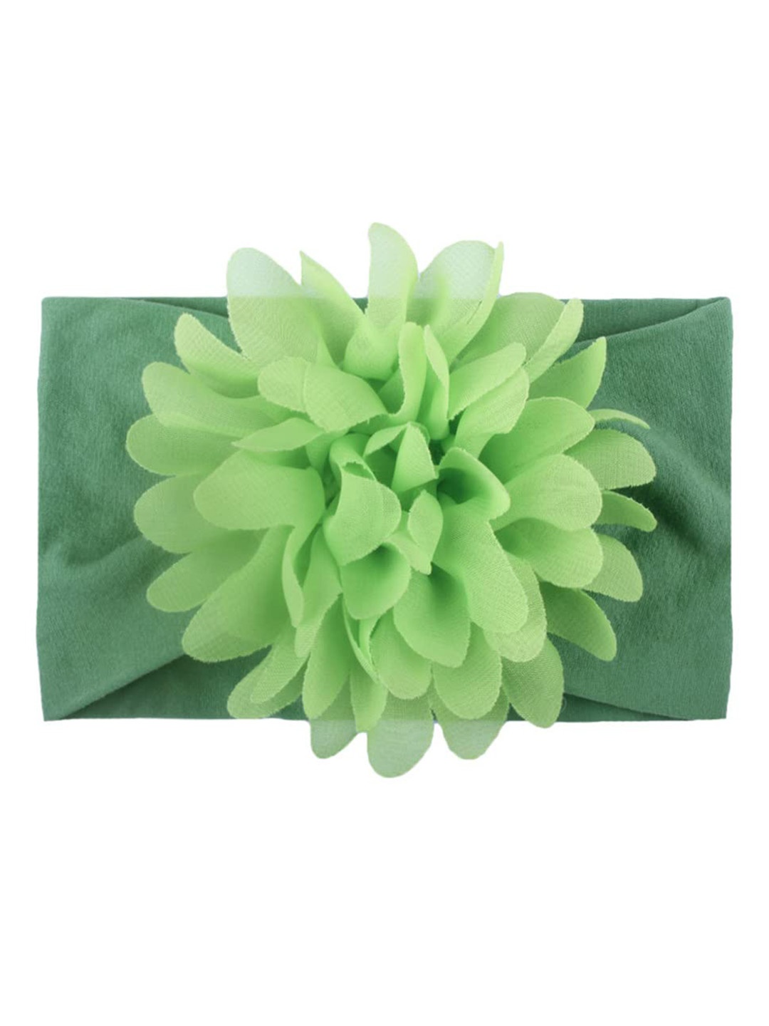 

SYGA Infant Floral Stretchable Headband, Green