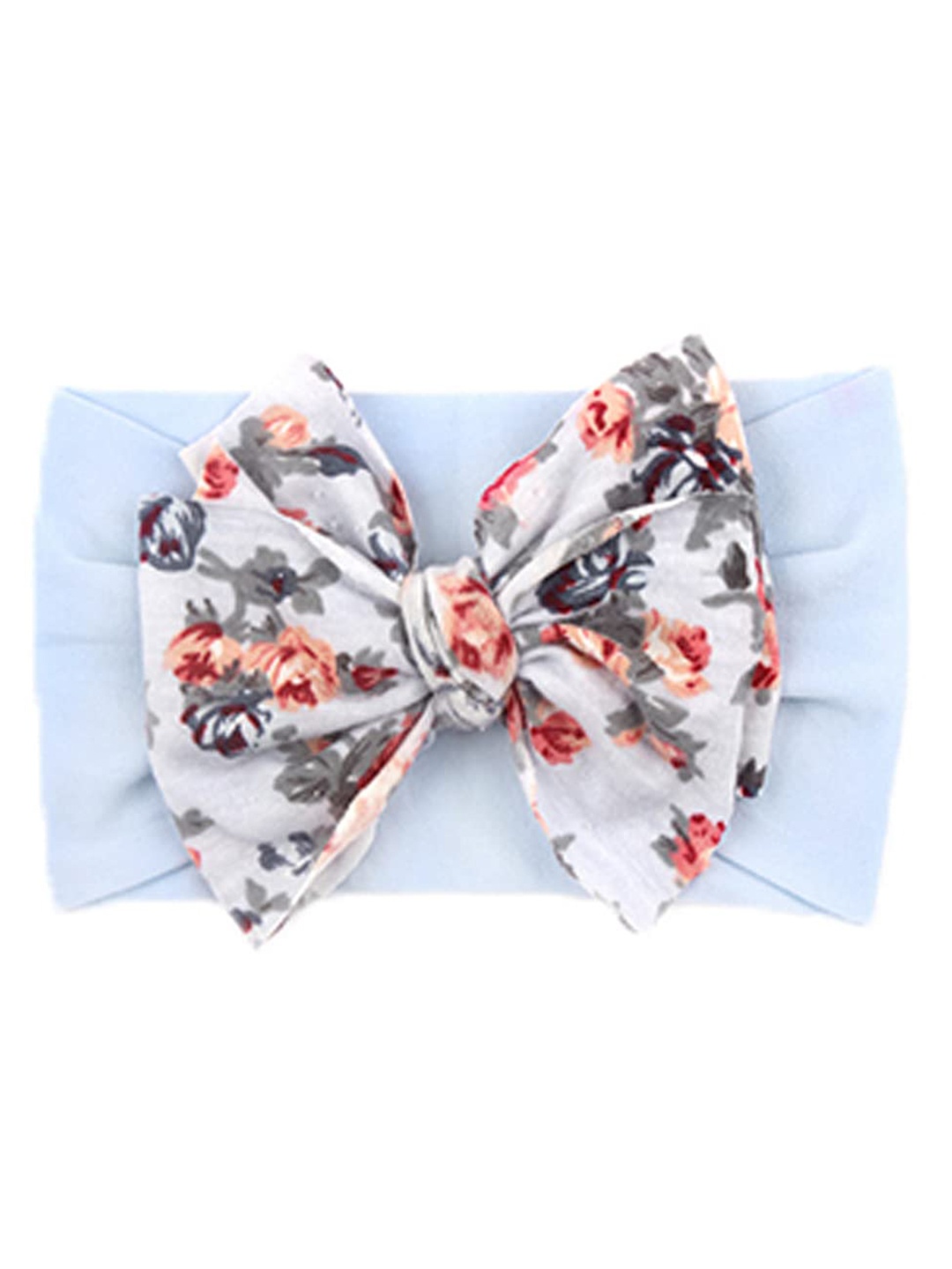 

SYGA Girls Printed Bow Stretchable Headband, Lavender