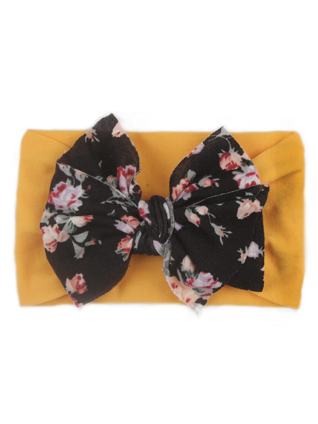 

SYGA Girls Bow Stretchable Headband, Yellow