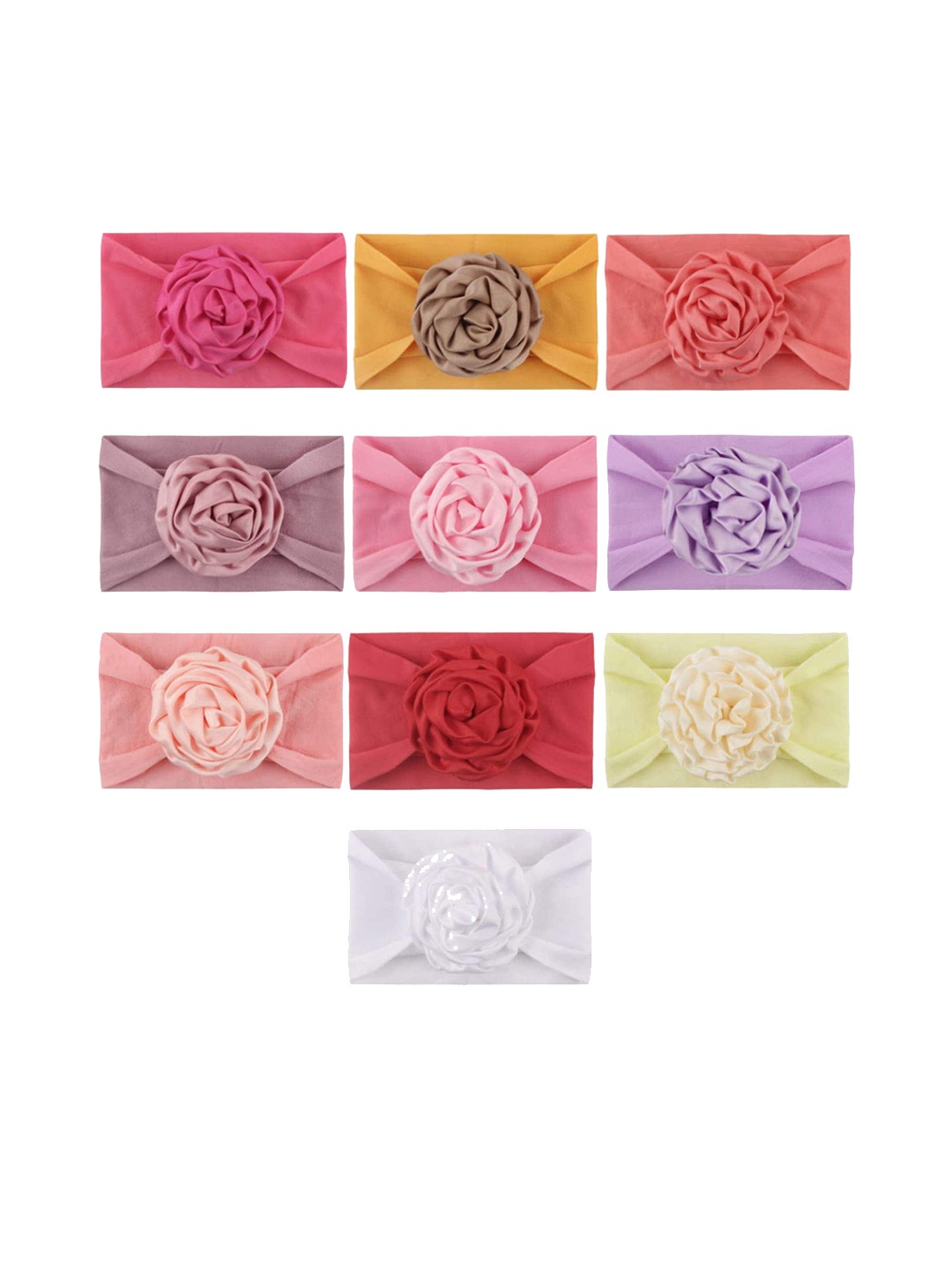 

SYGA Girls Bow Stretchable Headband, Lavender