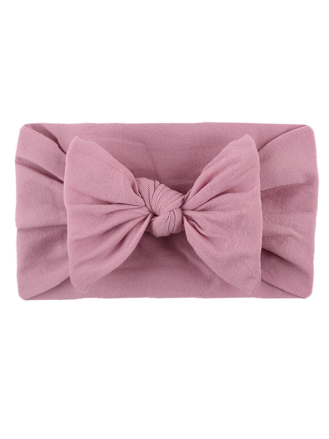 

SYGA Infants Girls Bow Stretchable Headband, Purple