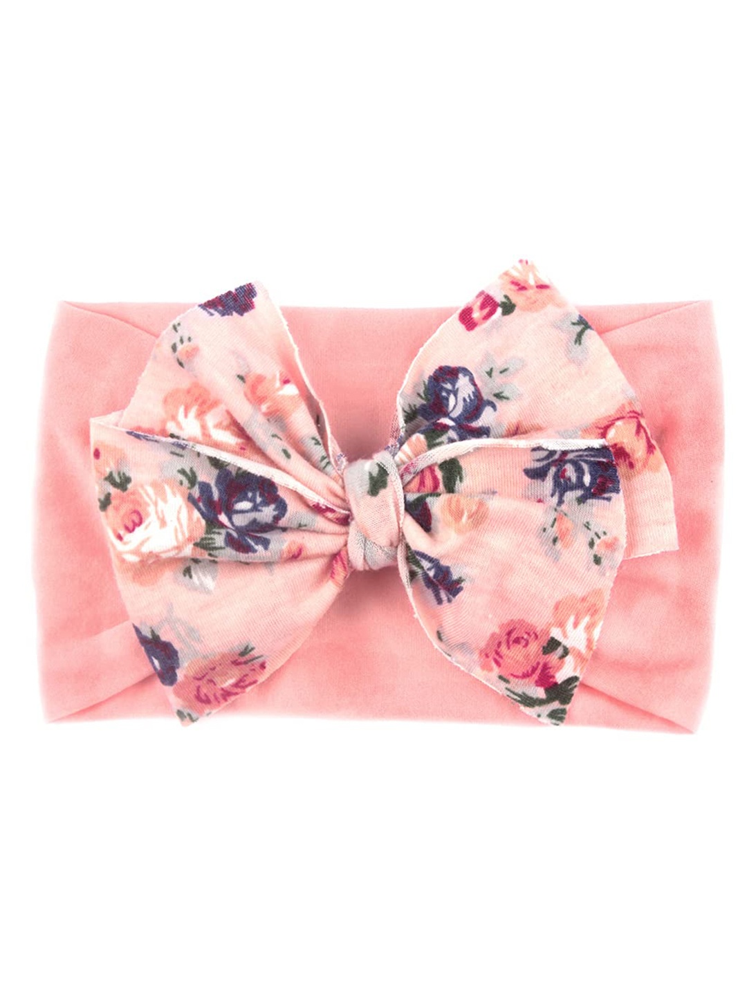 

SYGA Girls Printed Bow Stretchable Headband, Pink