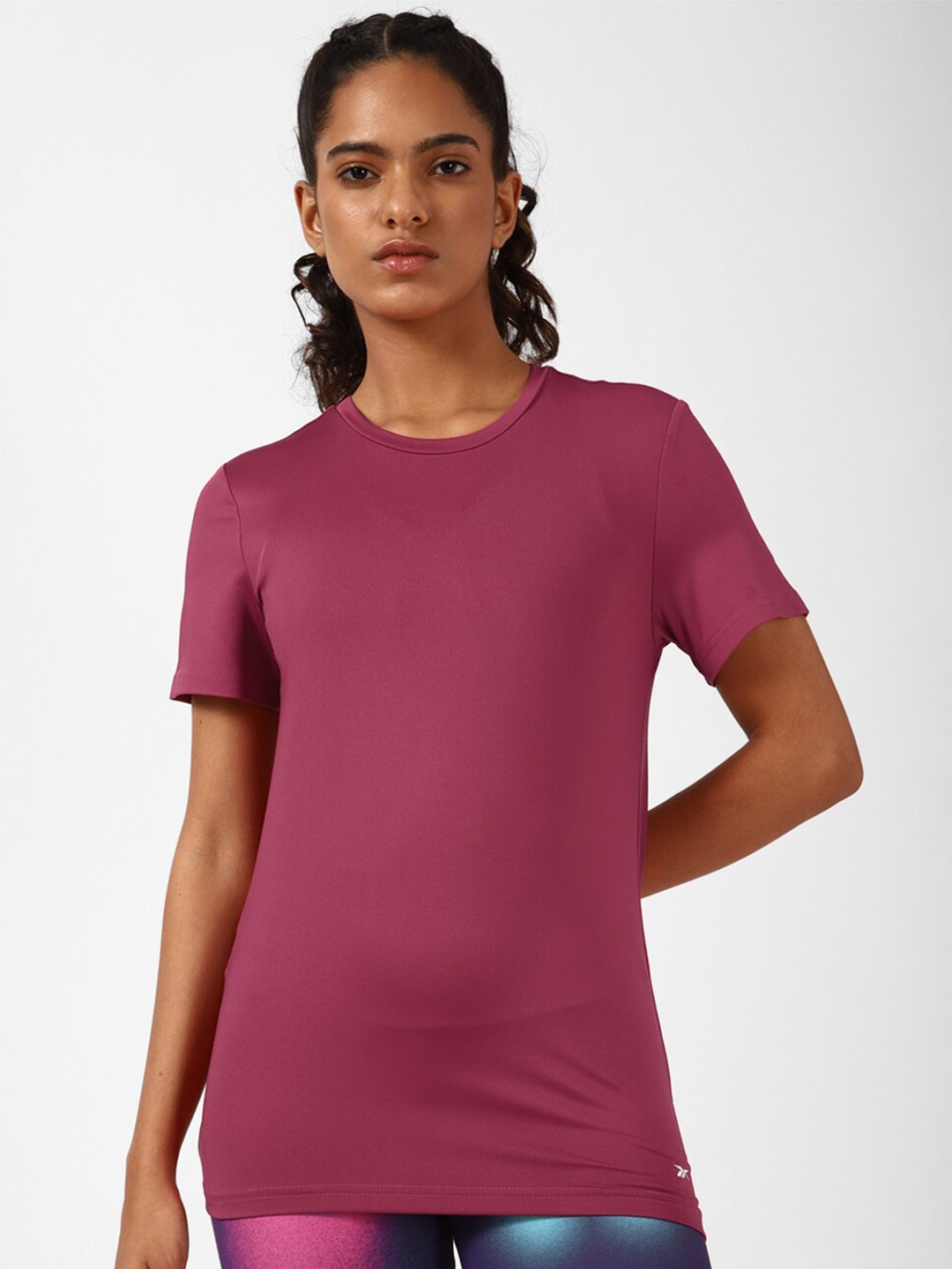 

Reebok Id Train Speedwick Slim-Fit T-shirt, Pink