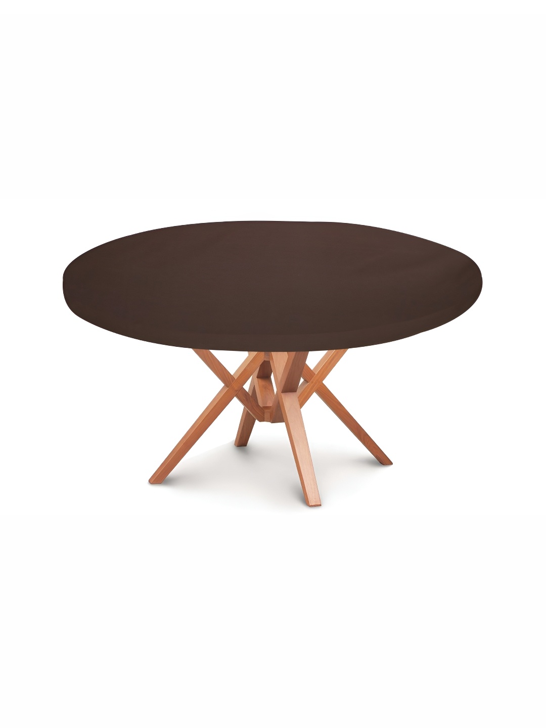 

Stylista Coffee Brown Waterproof Elasticated Round 4 Seater Table Cover