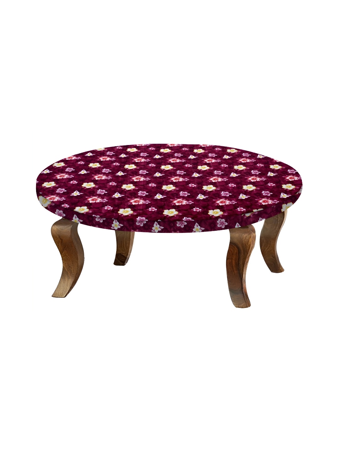 

Stylista Red & Pink Floral Printed Waterproof Elasticated Round 2 Seater Table Cover