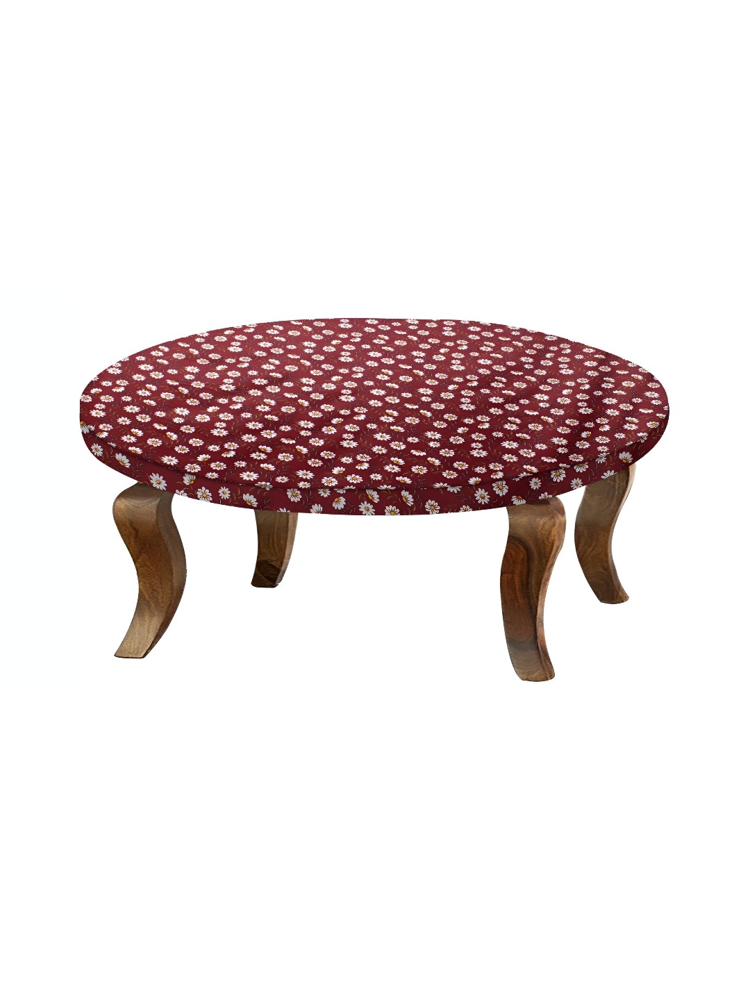 

Stylista Red & White Floral Printed Waterproof Round Elasticated 2 Seater Table Cover
