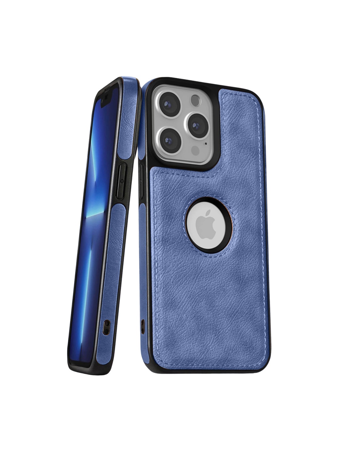 

Karwan iPhone 12 Pro Mobile Back Case, Blue