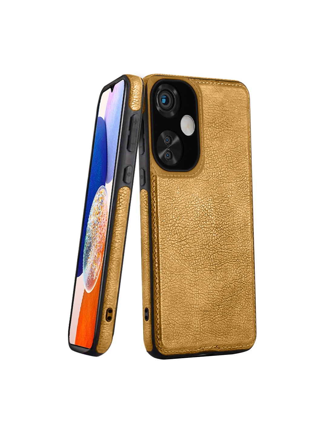 

Karwan Leather Oneplus Nord CE3 Lite Mobile Back Case, Brown