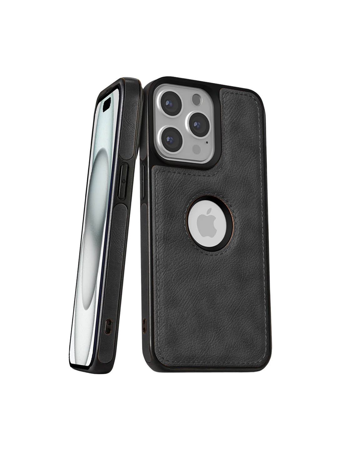 

Karwan iPhone 14 Pro Back Case & Cover, Black