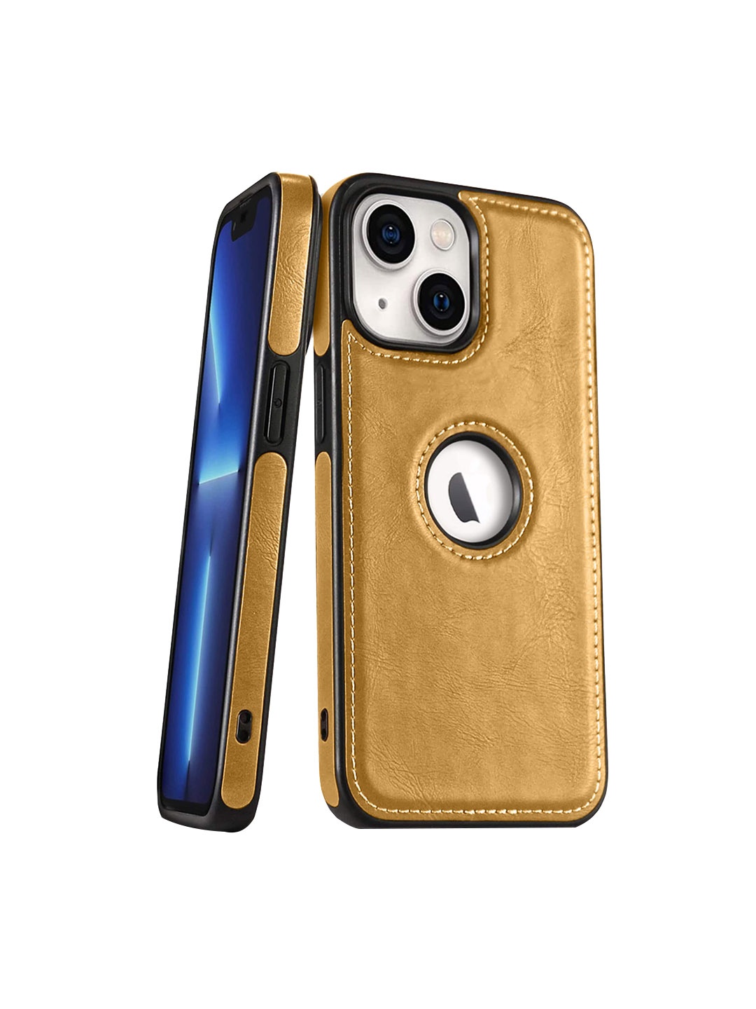 

Karwan iPhone 14 Plus Mobile Back Case, Brown