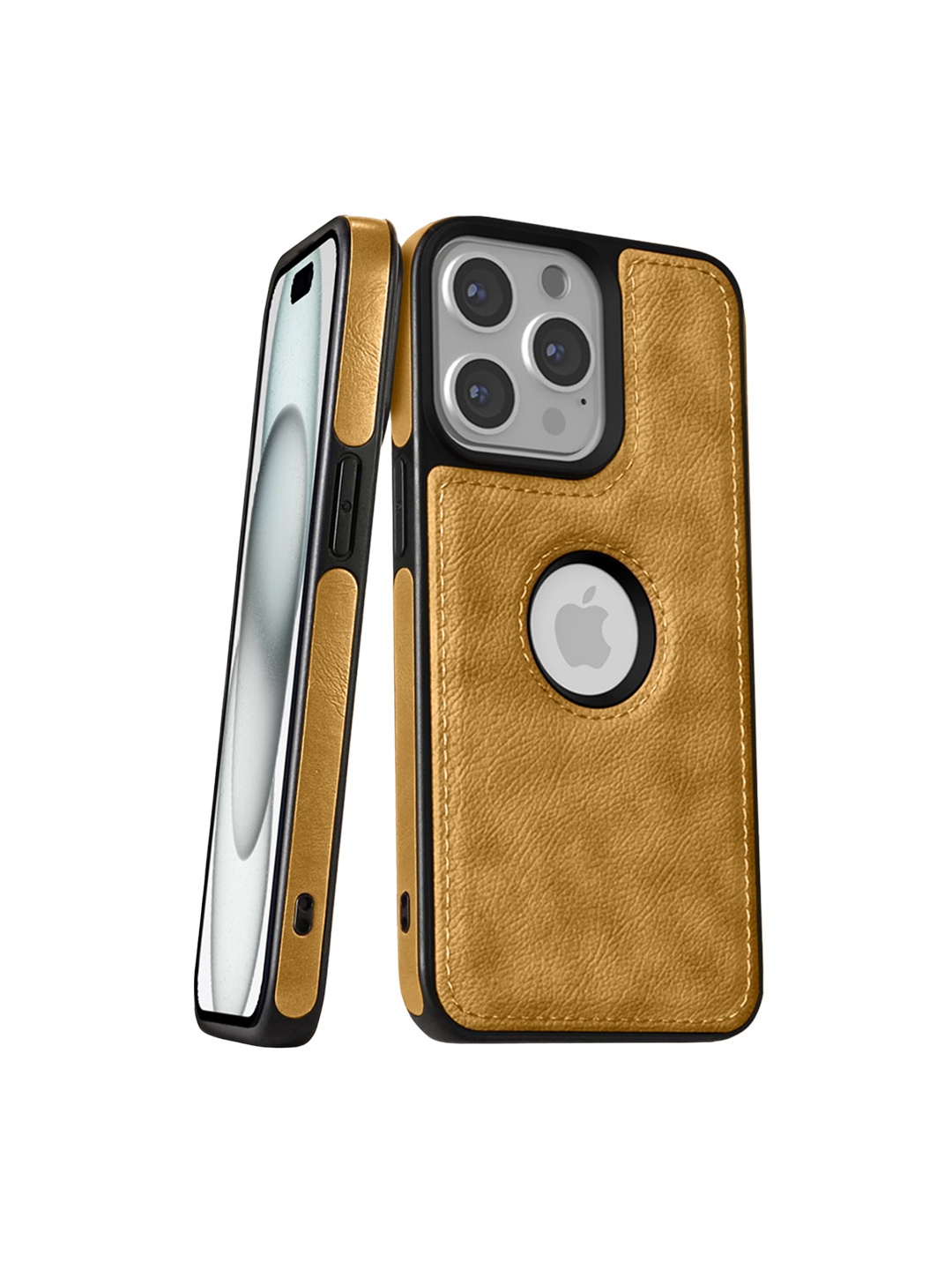 

Karwan iPhone 14 Pro Back Case & Cover, Brown