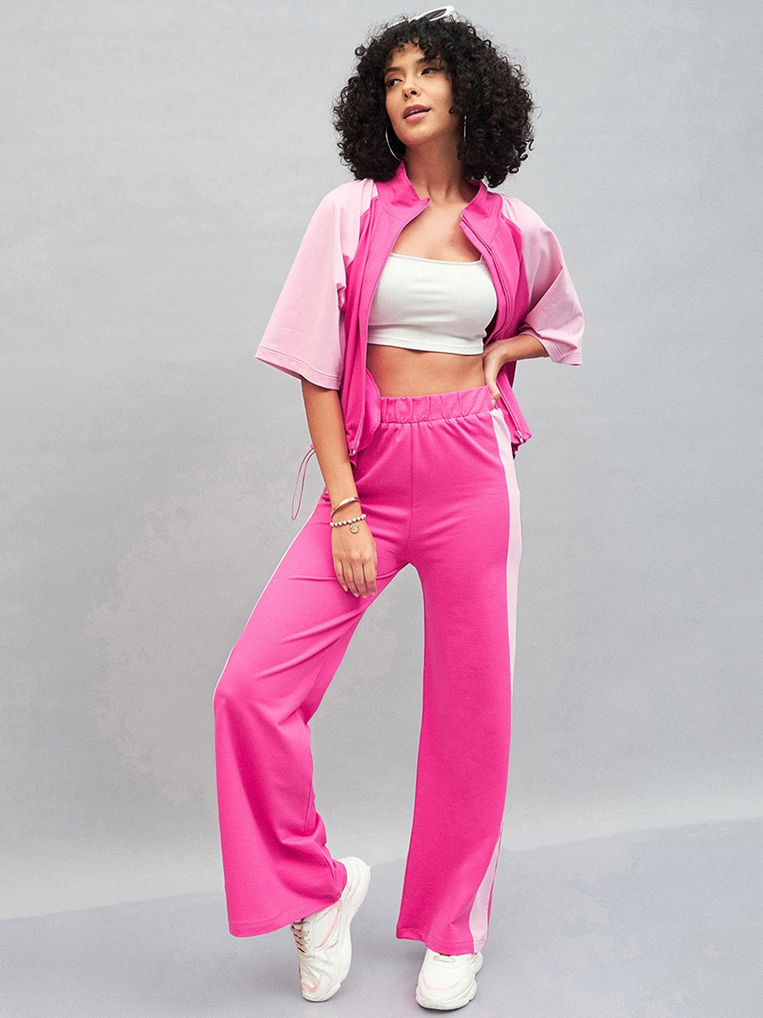

SASSAFRAS Mock Collar Co-Ords, Pink