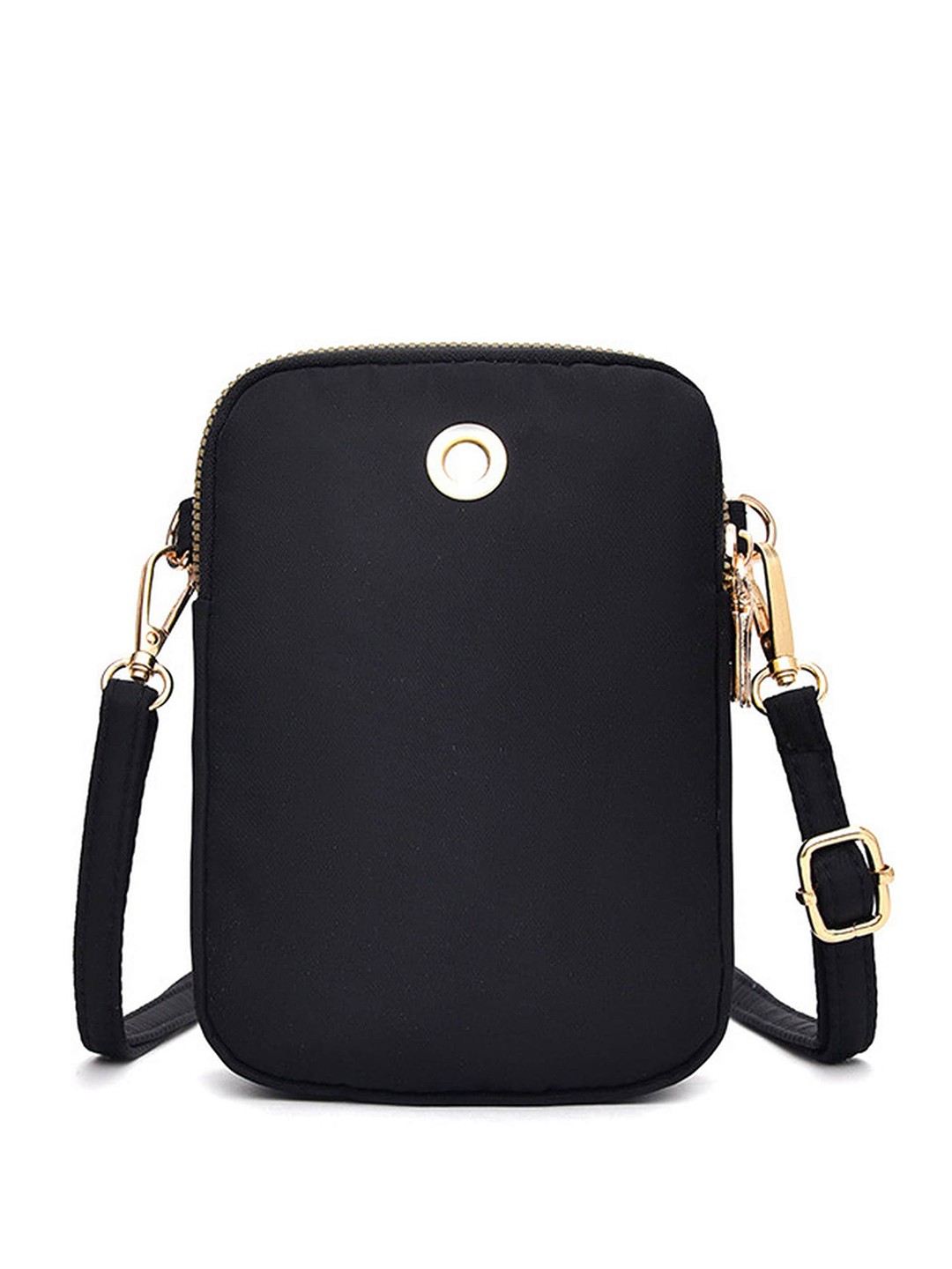 

Diva Dale Structured Sling Bag, Black