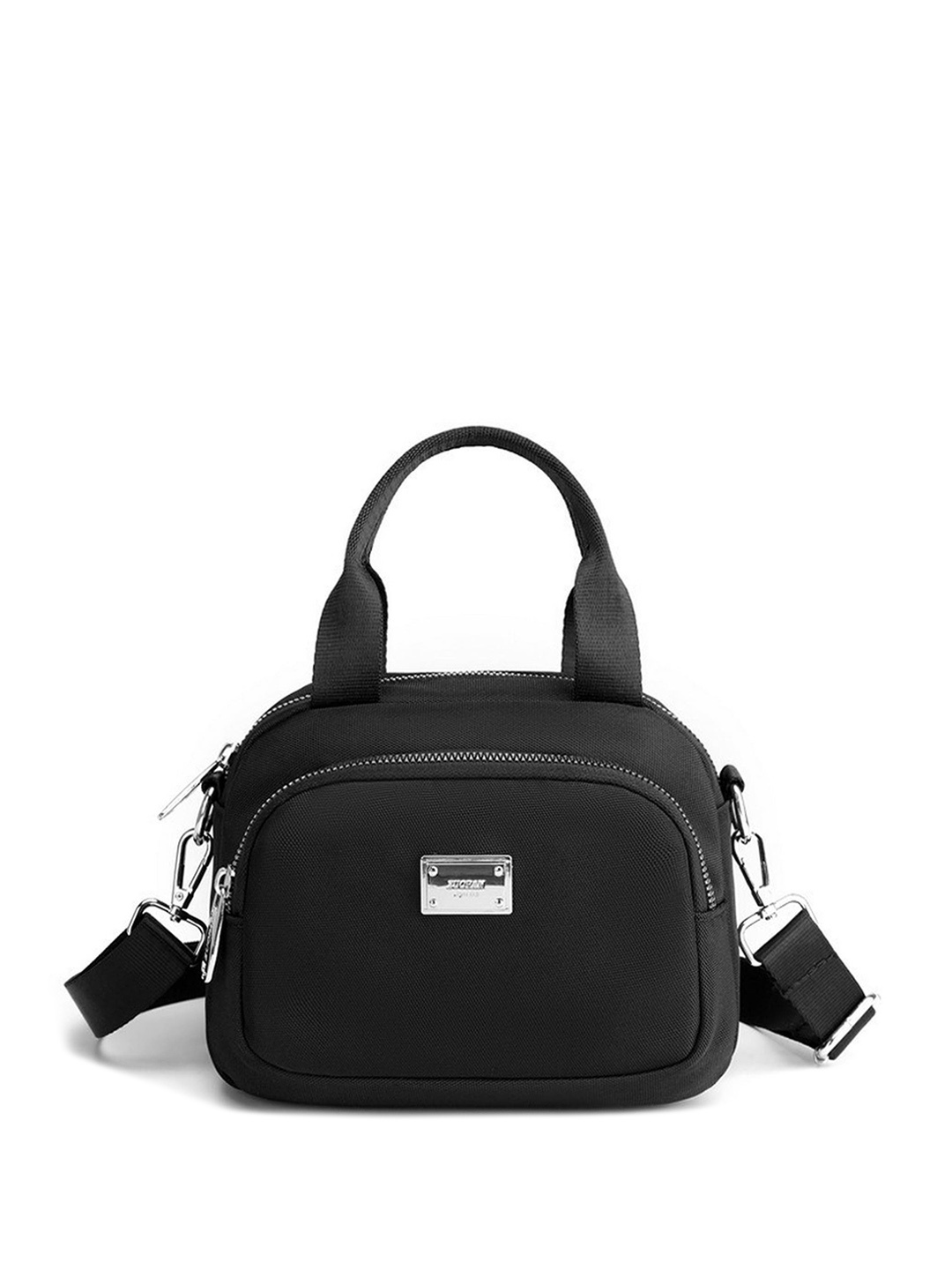 

Diva Dale Zip Detail Sling Bag, Black