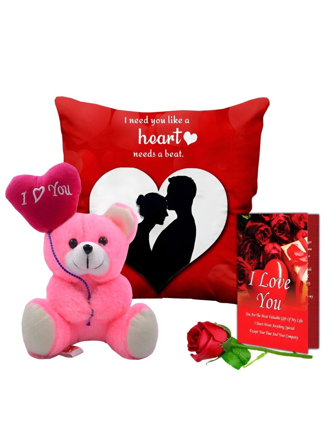 

ME & YOU Red 4 Pcs Printed Home Gift Sets