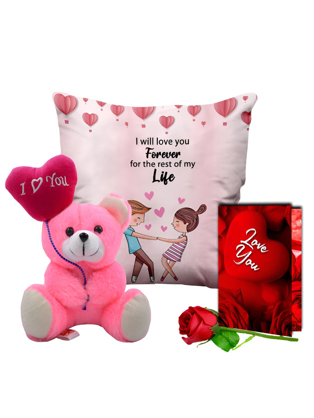 

ME & YOU Red & Pink 4 Pieces Printed Home Gift Sets