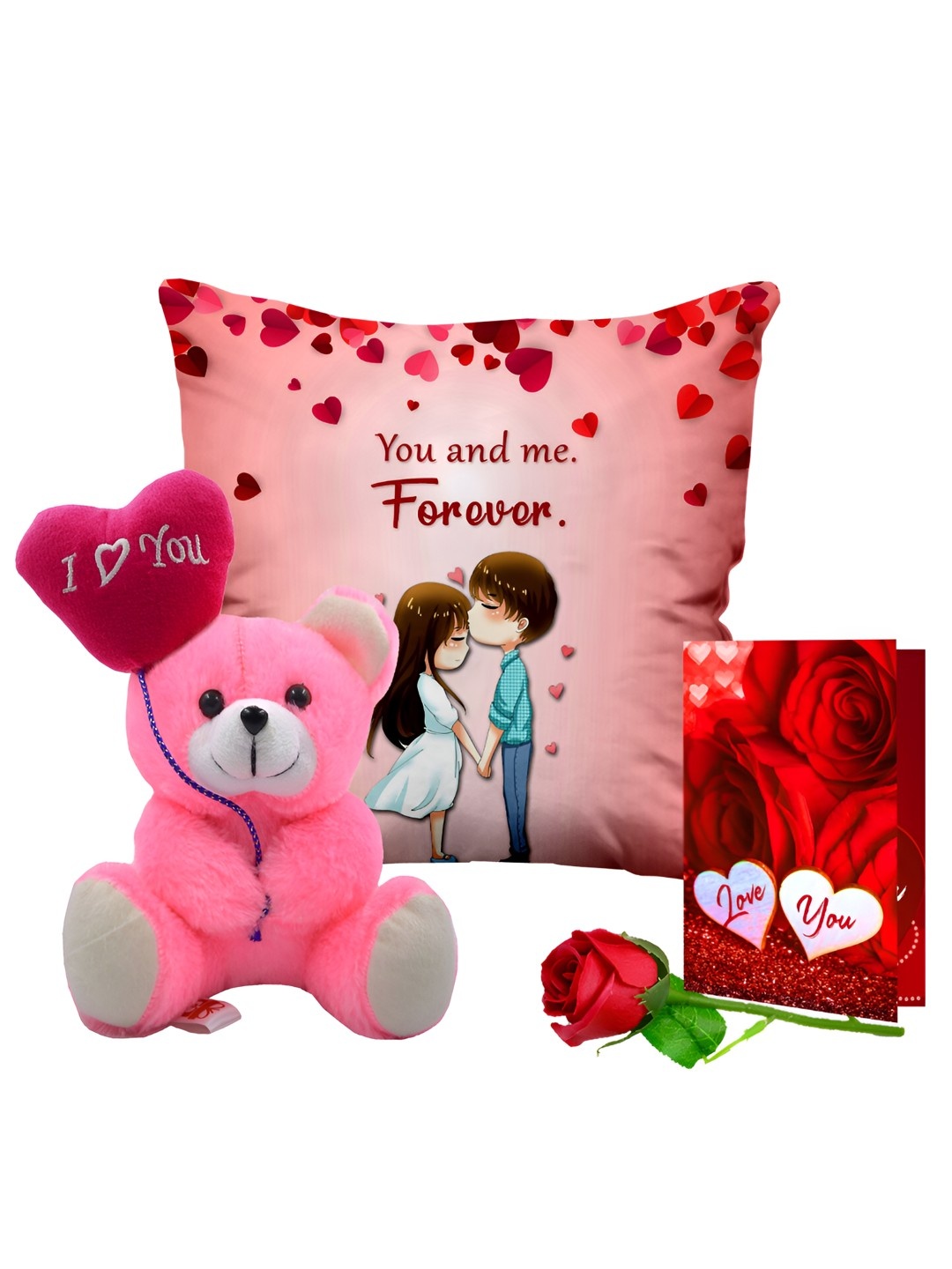 

ME & YOU Red & Pink 4 Pieces Printed Home Gift Sets