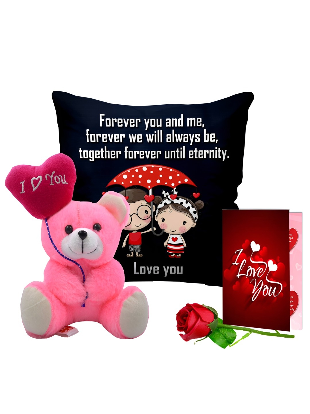 

ME & YOU Red & Pink 4 Pieces Printed Home Gift Sets