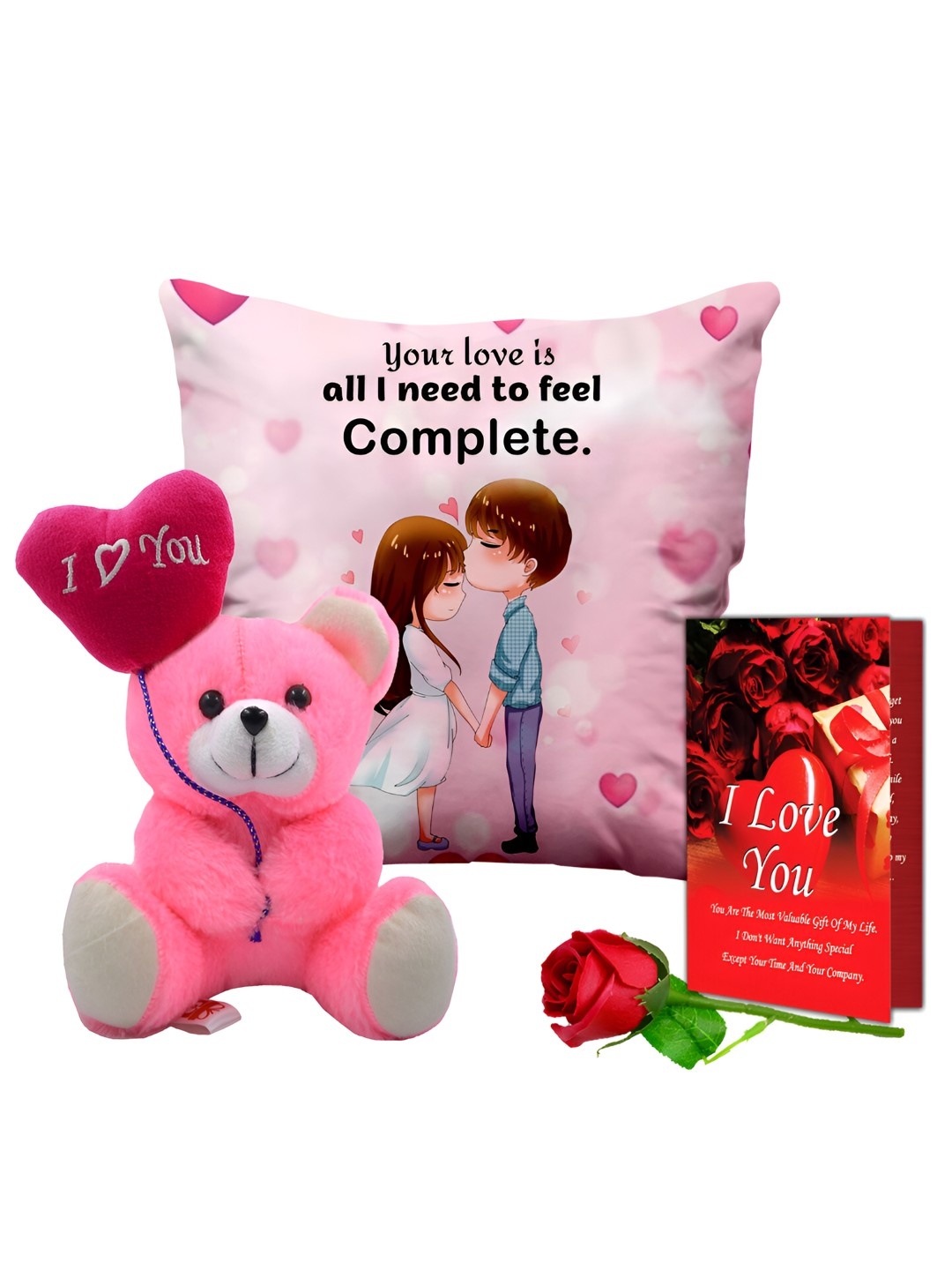 

ME & YOU Red & Pink 4 Pcs Printed Home Gift Sets