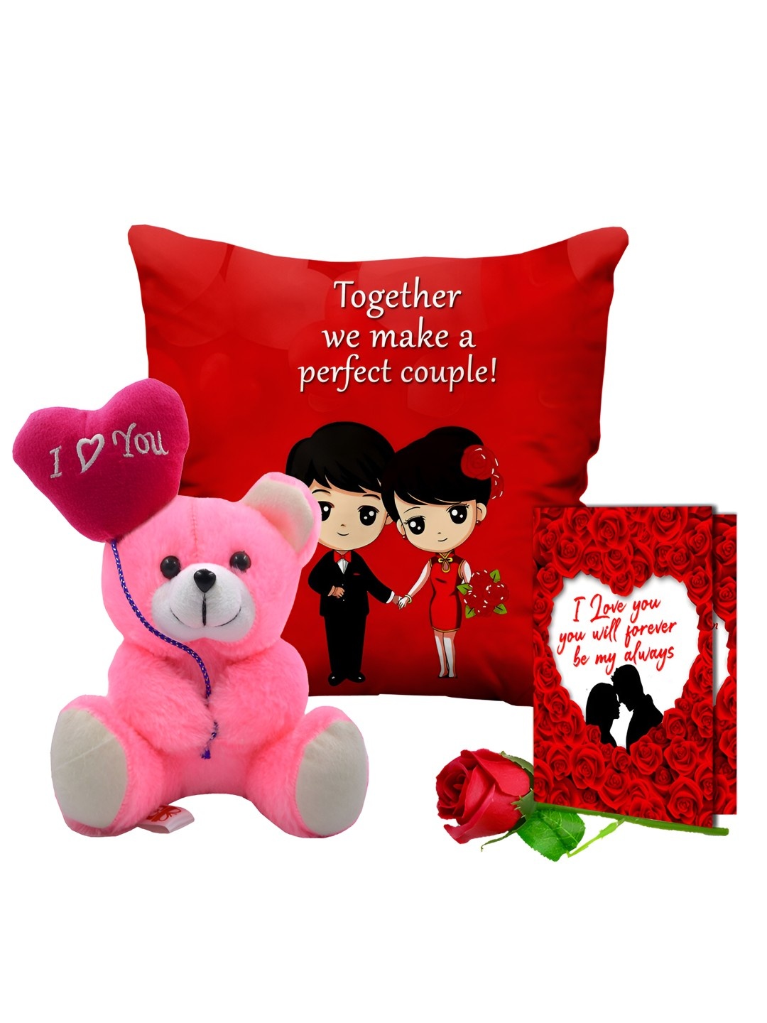 

ME & YOU Red & Pink 4 Pieces Printed Home Gift Sets