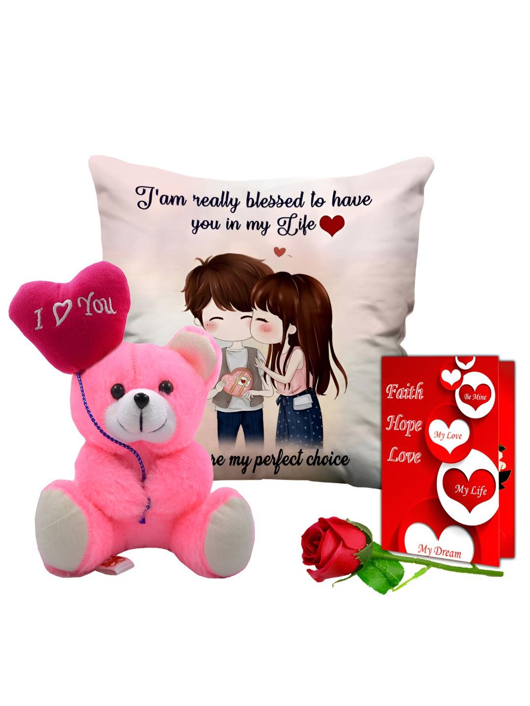 

ME & YOU White 4 Pieces Printed Home Gift Sets