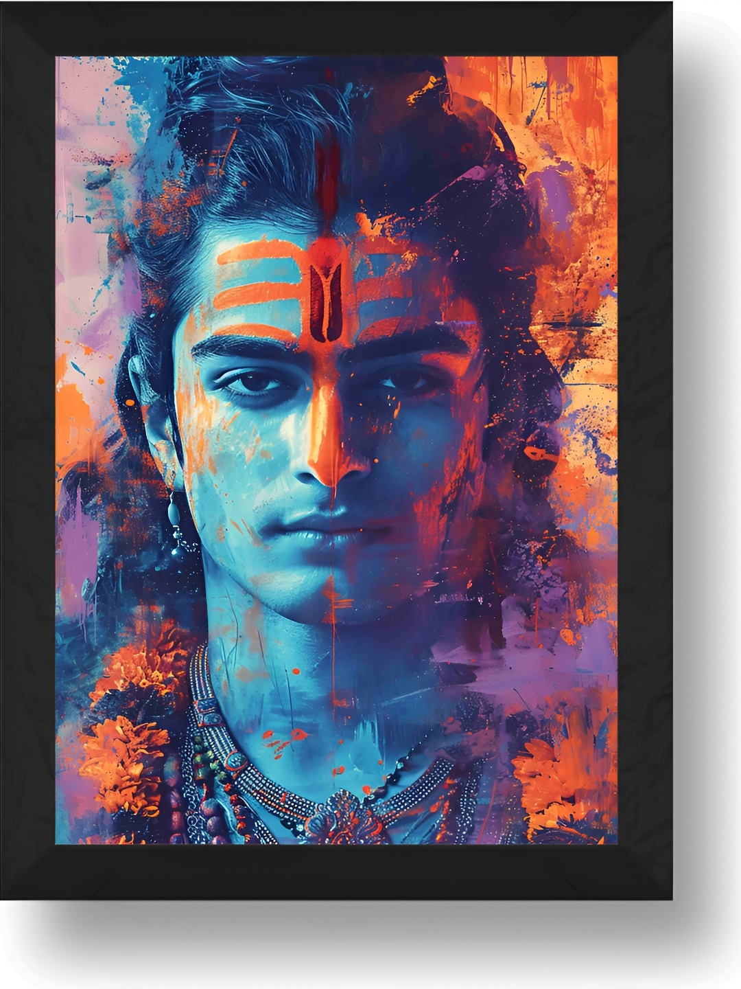 

SAF Blue & Orange Religious Ram Wall Paintings