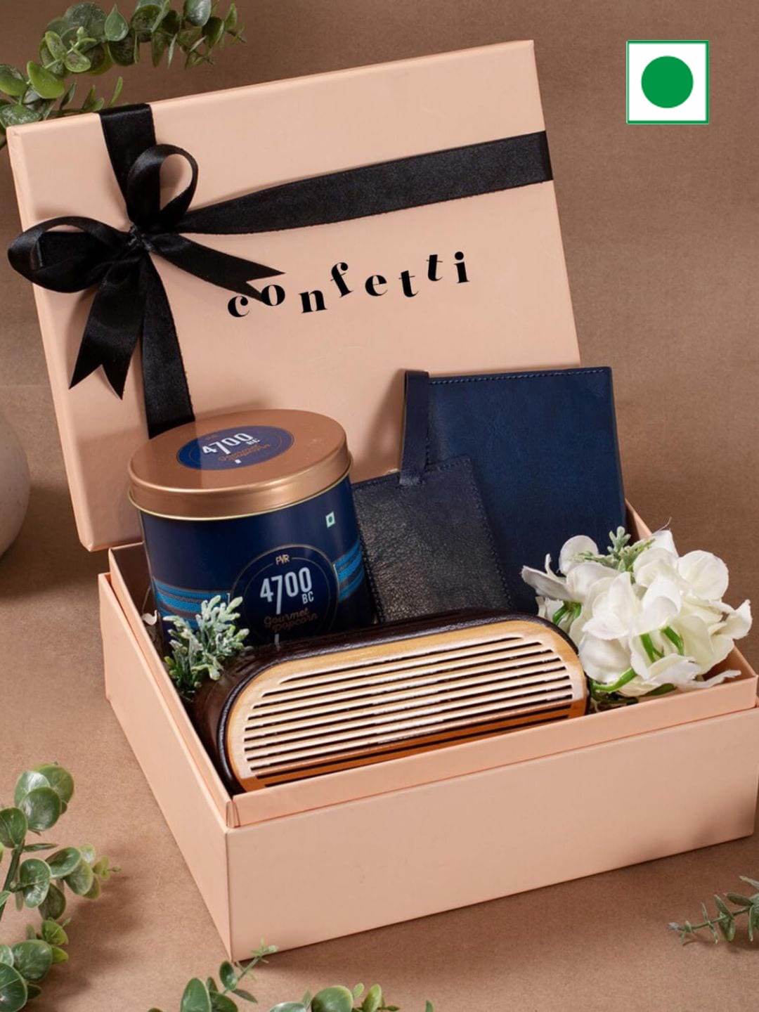 

Confetti Gifts 4-Pcs Valentines Gift Set, Blue