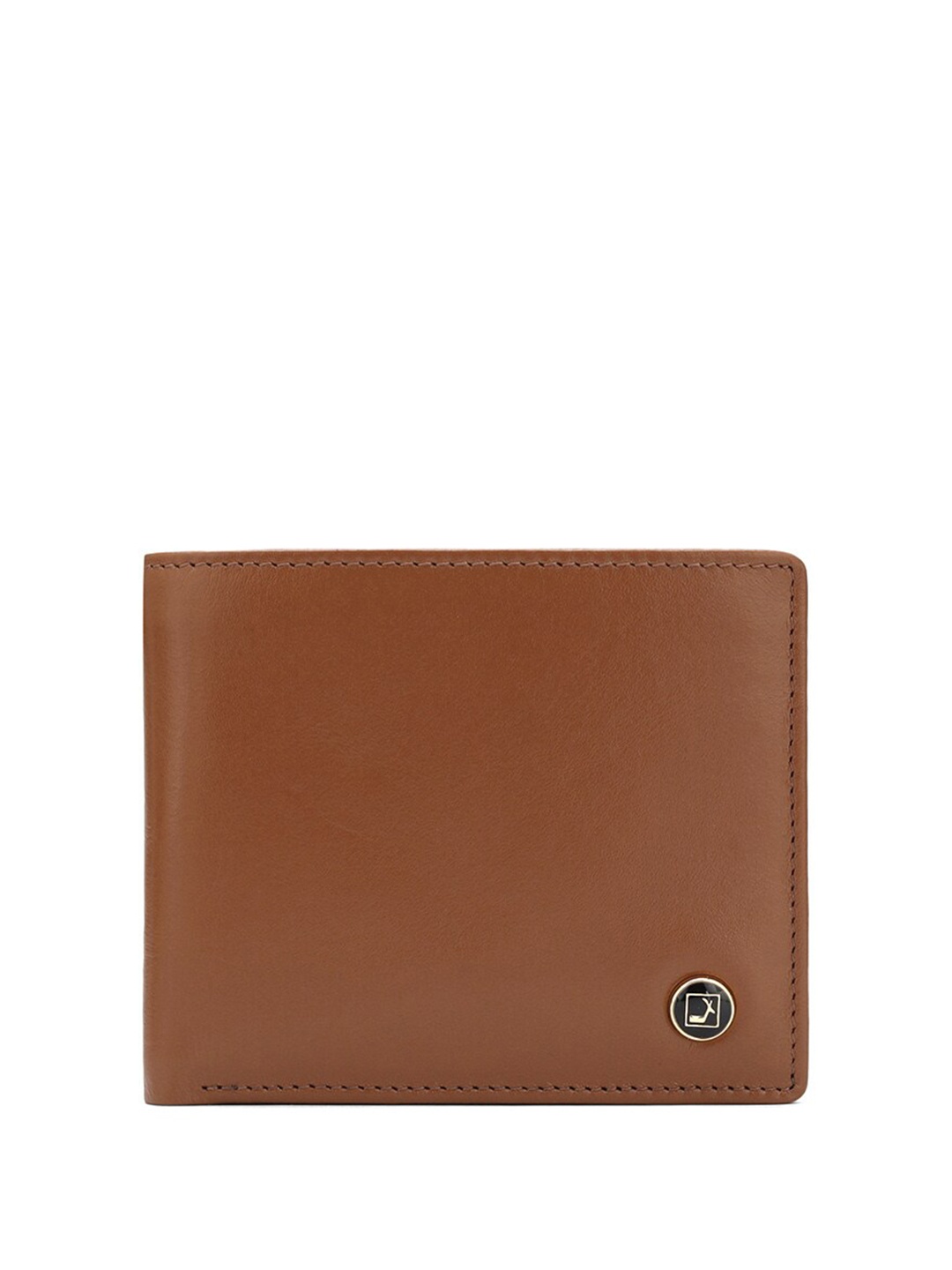 

Da Milano Men Leather Two Fold Wallet, Brown
