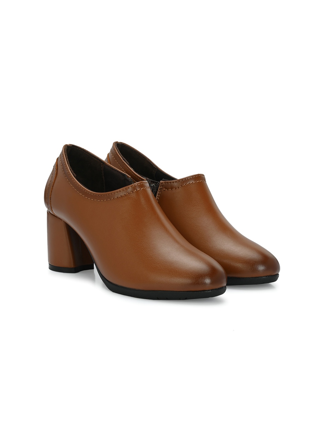 

Delize Block Heeled Regular Boots, Tan