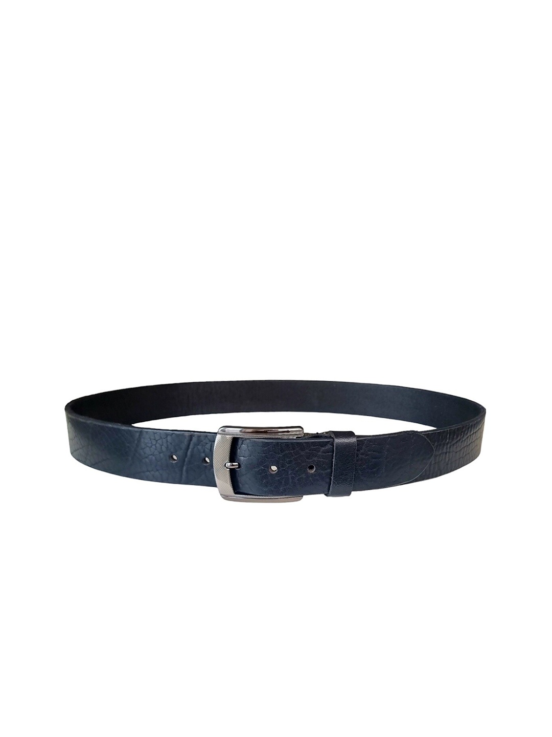 

Ultimo Men Textured Leather Belt, Black