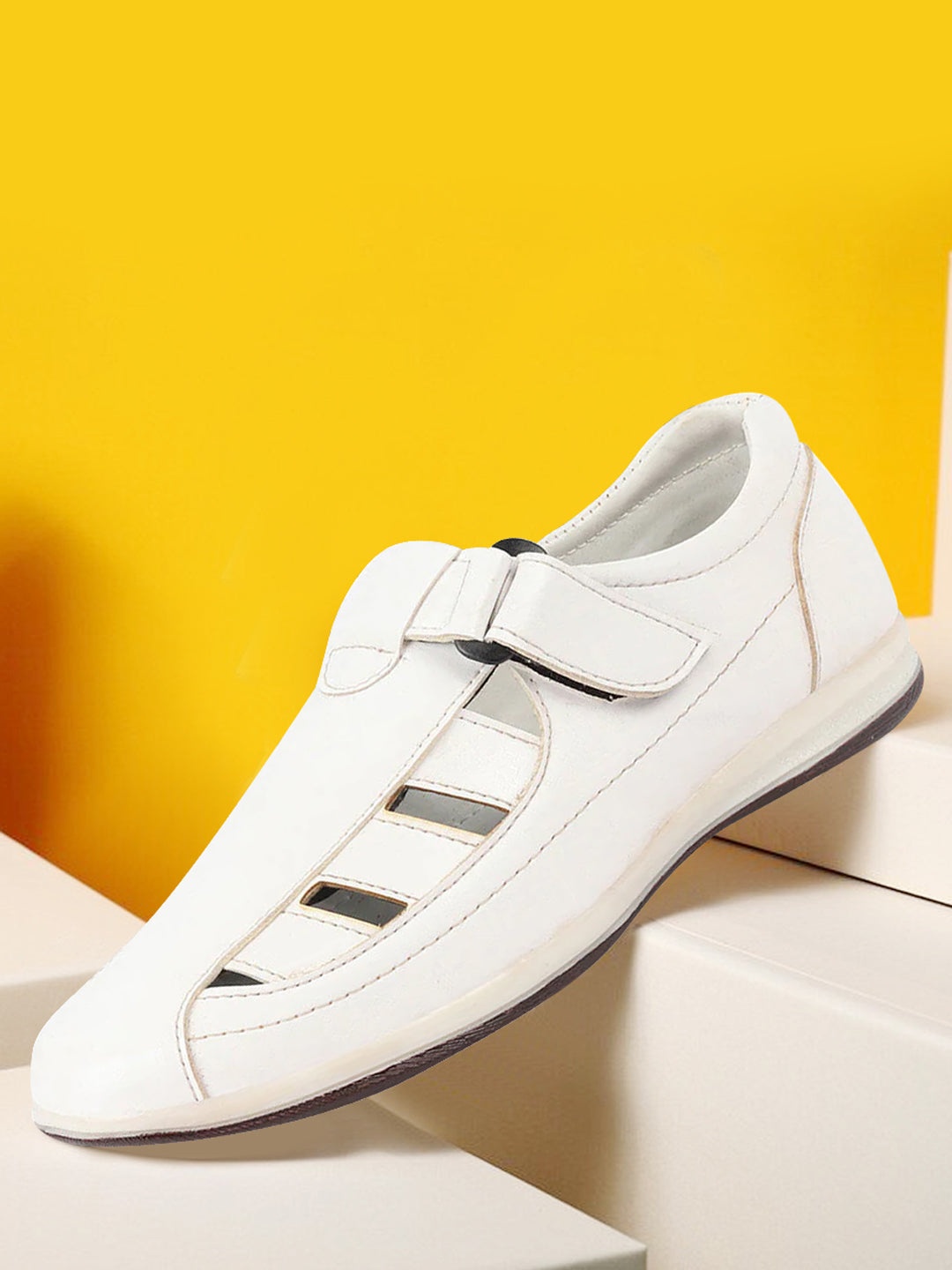 

FAUSTO Men Shoe-Style Sandals, White