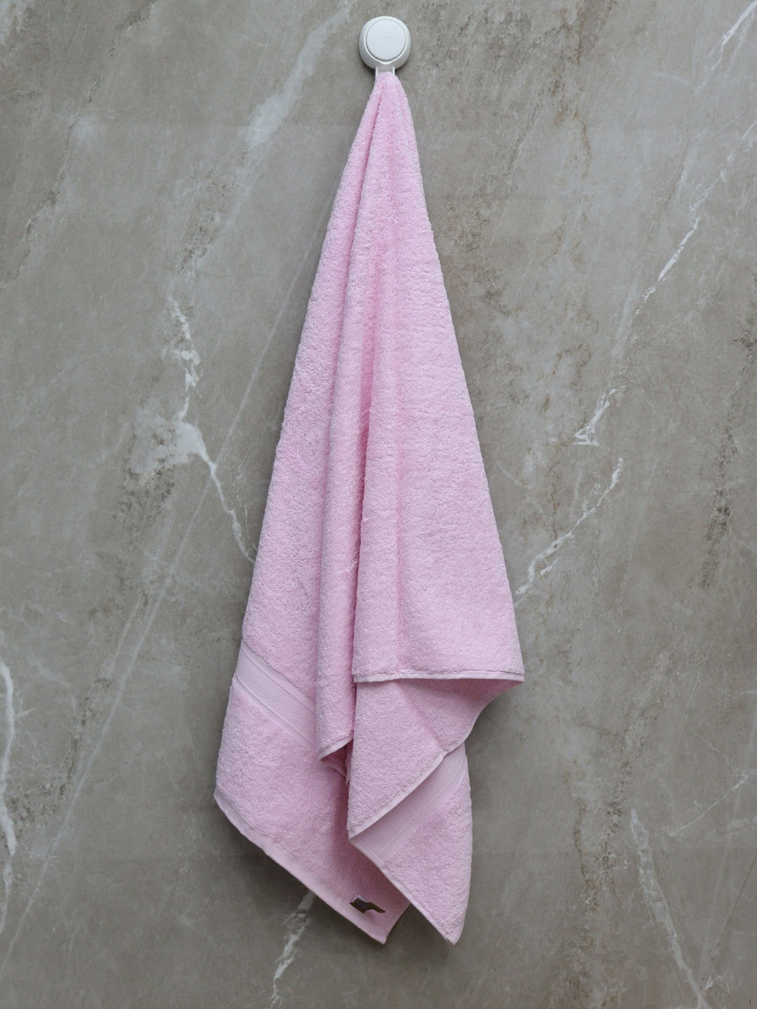 

BOMBAY DYEING Pink Pure Cotton 550 GSM Bath Towel