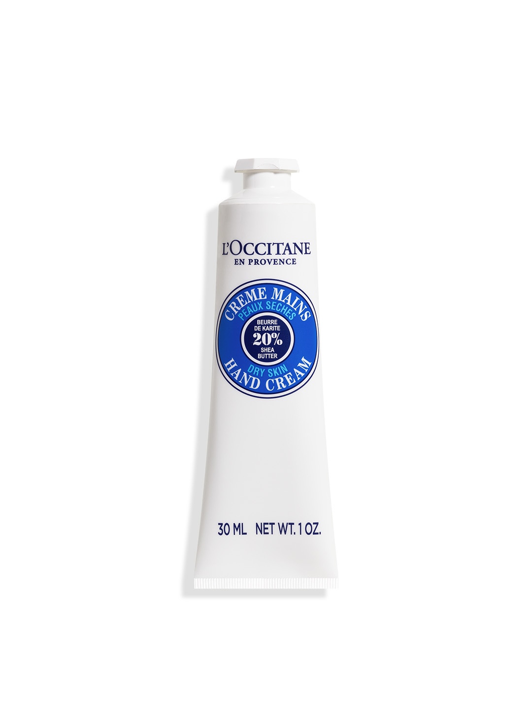 

LOccitane en Provence Shea Butter Dry Skin Hand Cream with Beta-Glucan - 30 ml, White