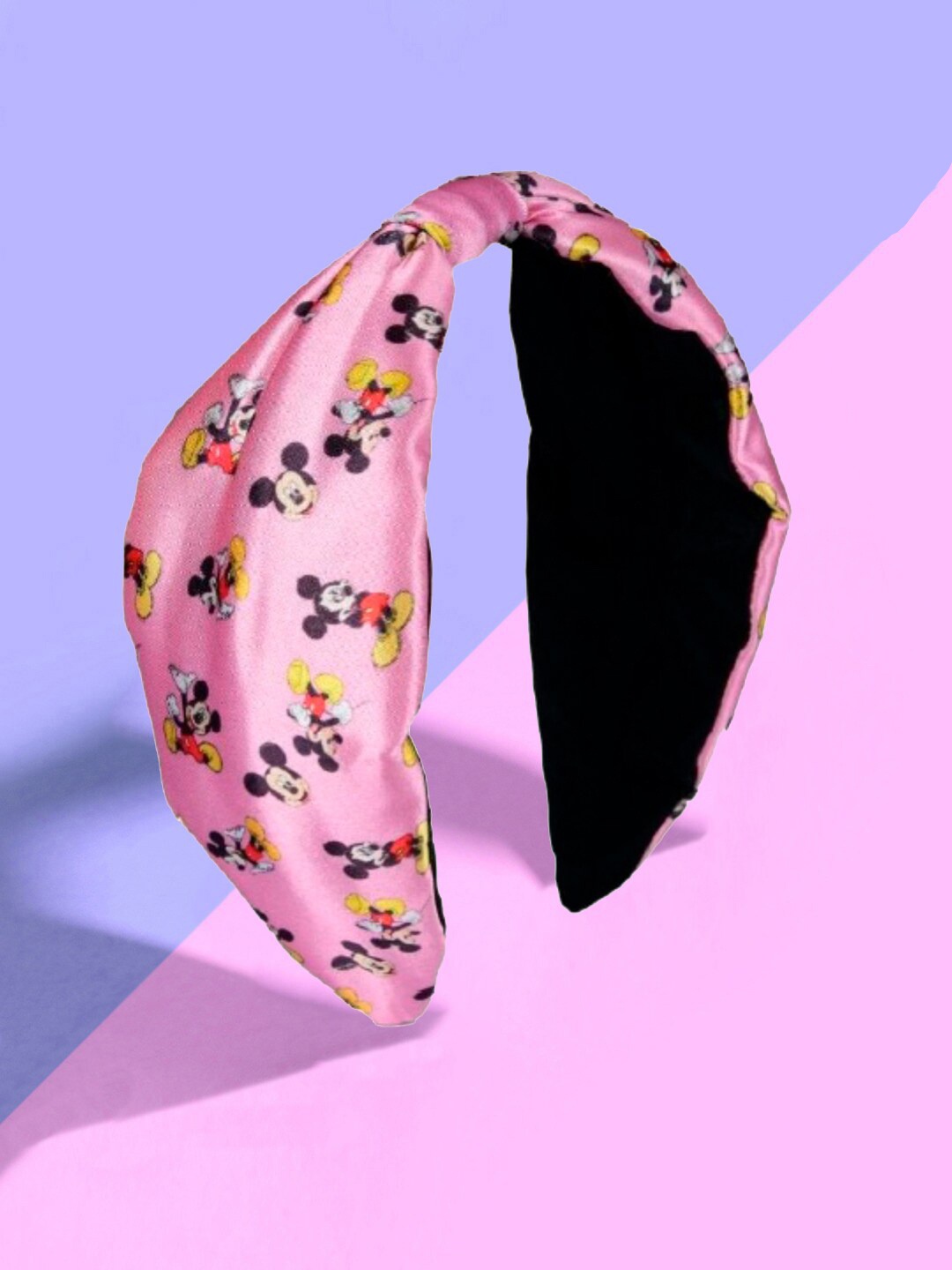 

OOMPH Girls Mickey Mouse Printed Hairband, Pink