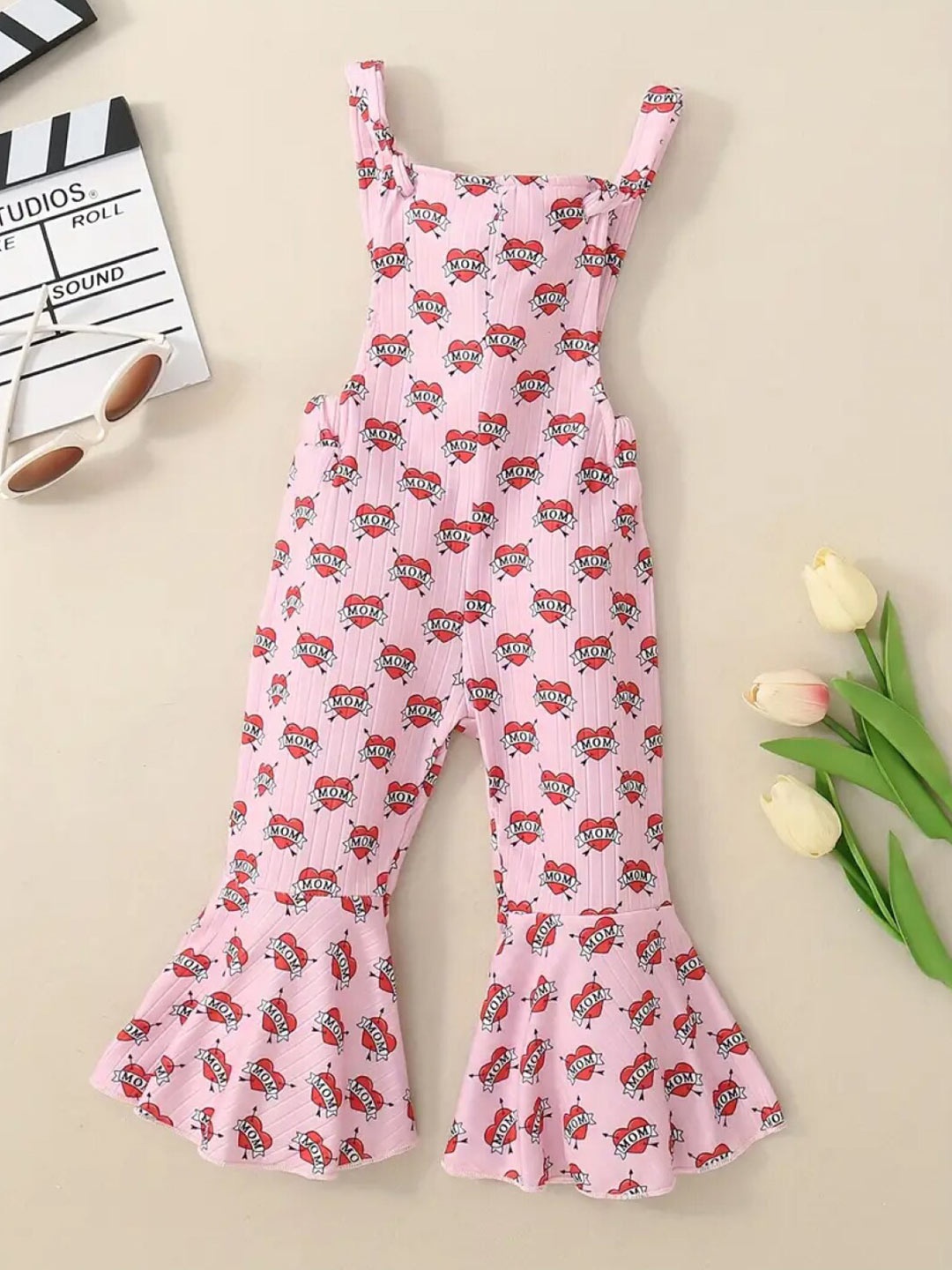 

StyleCast Infant Girls Printed Basic Jumpsuit, Pink