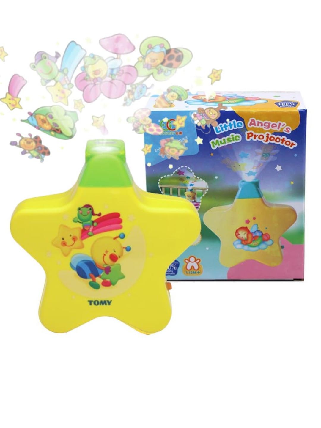 

OPINA Kids Star Projector With Star Light Show, Yellow