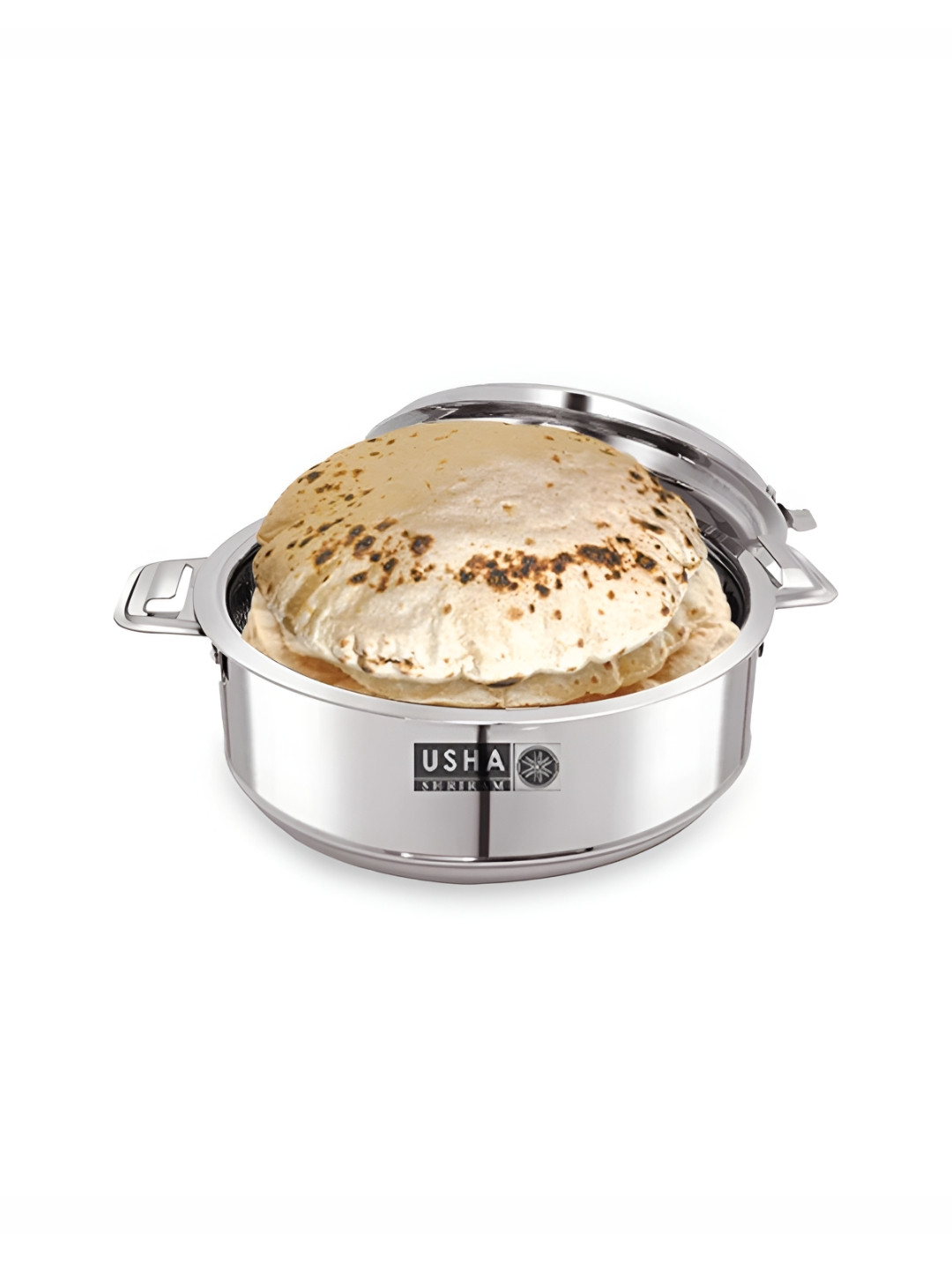 

USHA SHRIRAM Steel-Toned Stainless Steel Insulated Serving Casserole