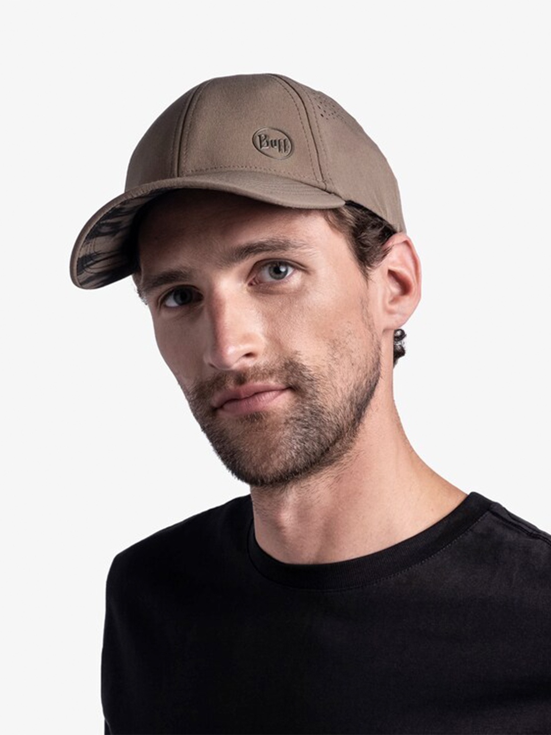

Original Buff SA Unisex Summit Moisture Wicking Baseball Cap, Brown
