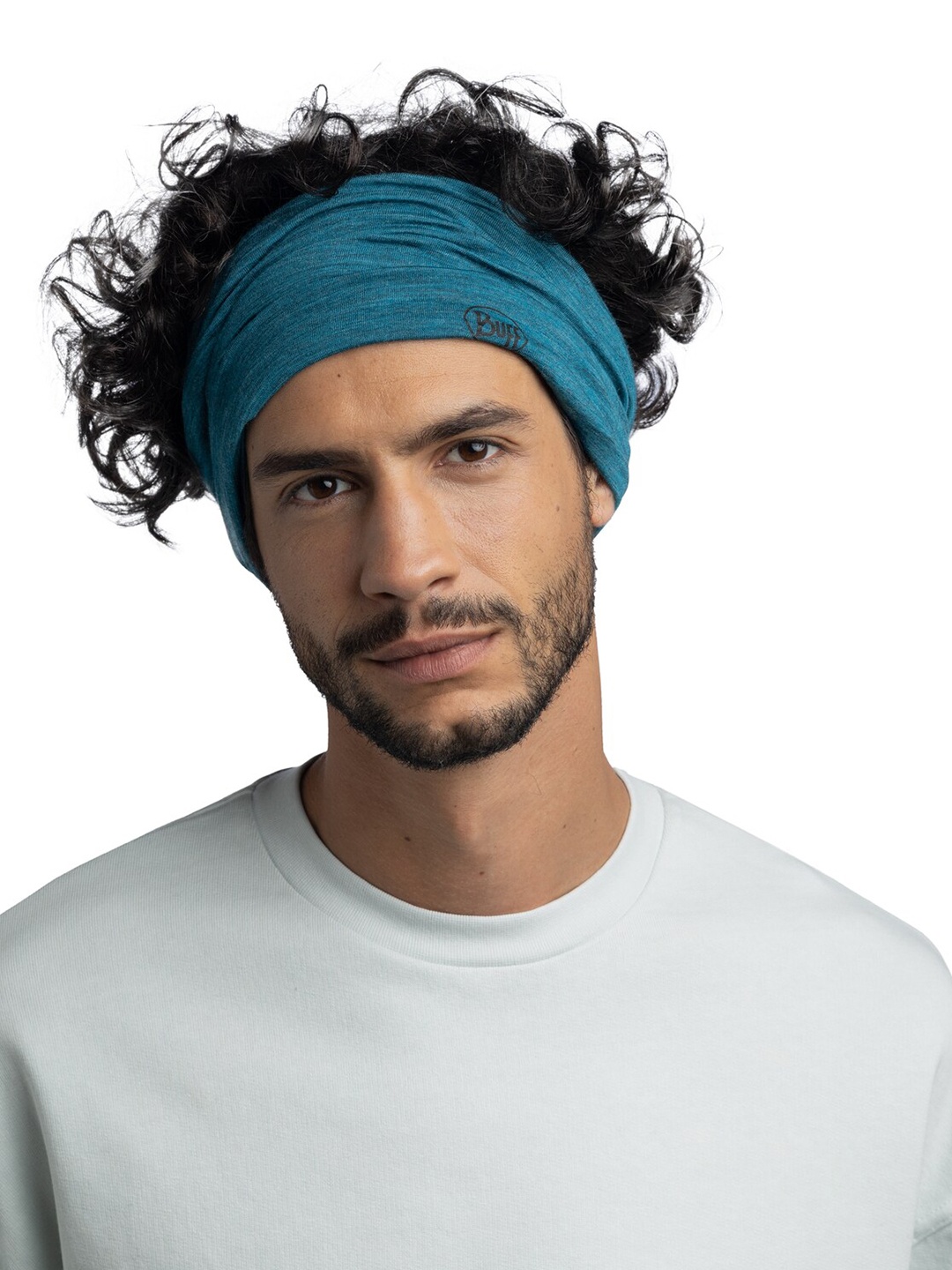 

Original Buff SA Unisex Lighweight Woollen Hairband, Teal