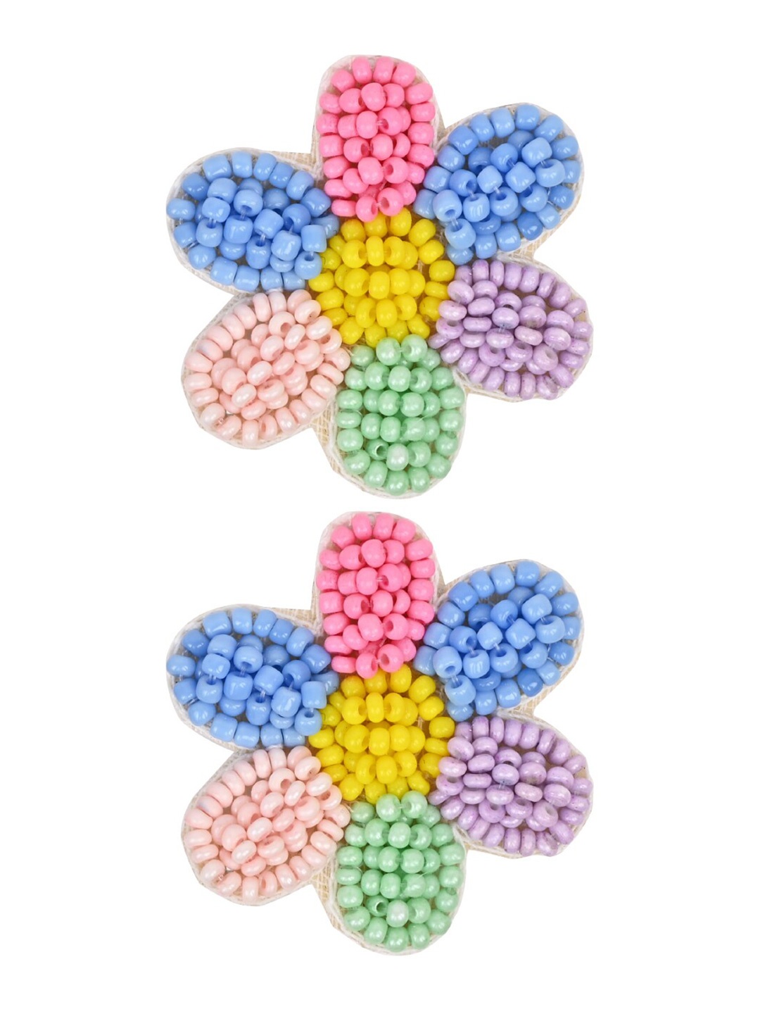 

Aye Candy Girls Set Of 2 Beaded Alligator Hair Clip, Pink