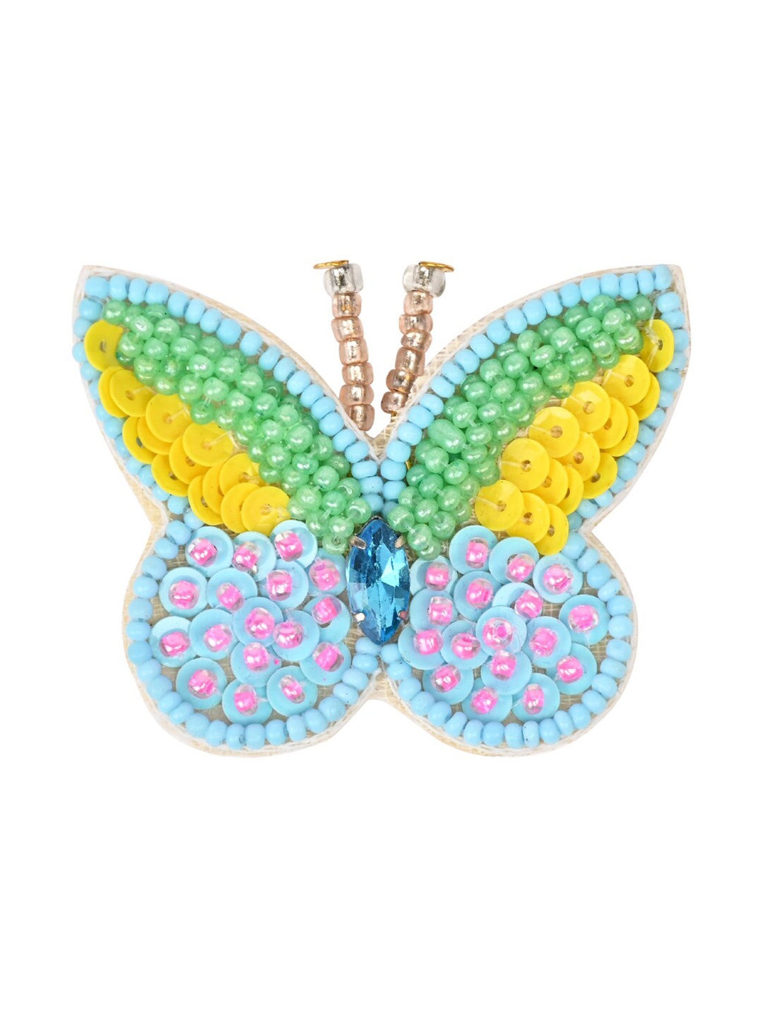 

Aye Candy Girls Beaded Alligator Hair Clip, Teal