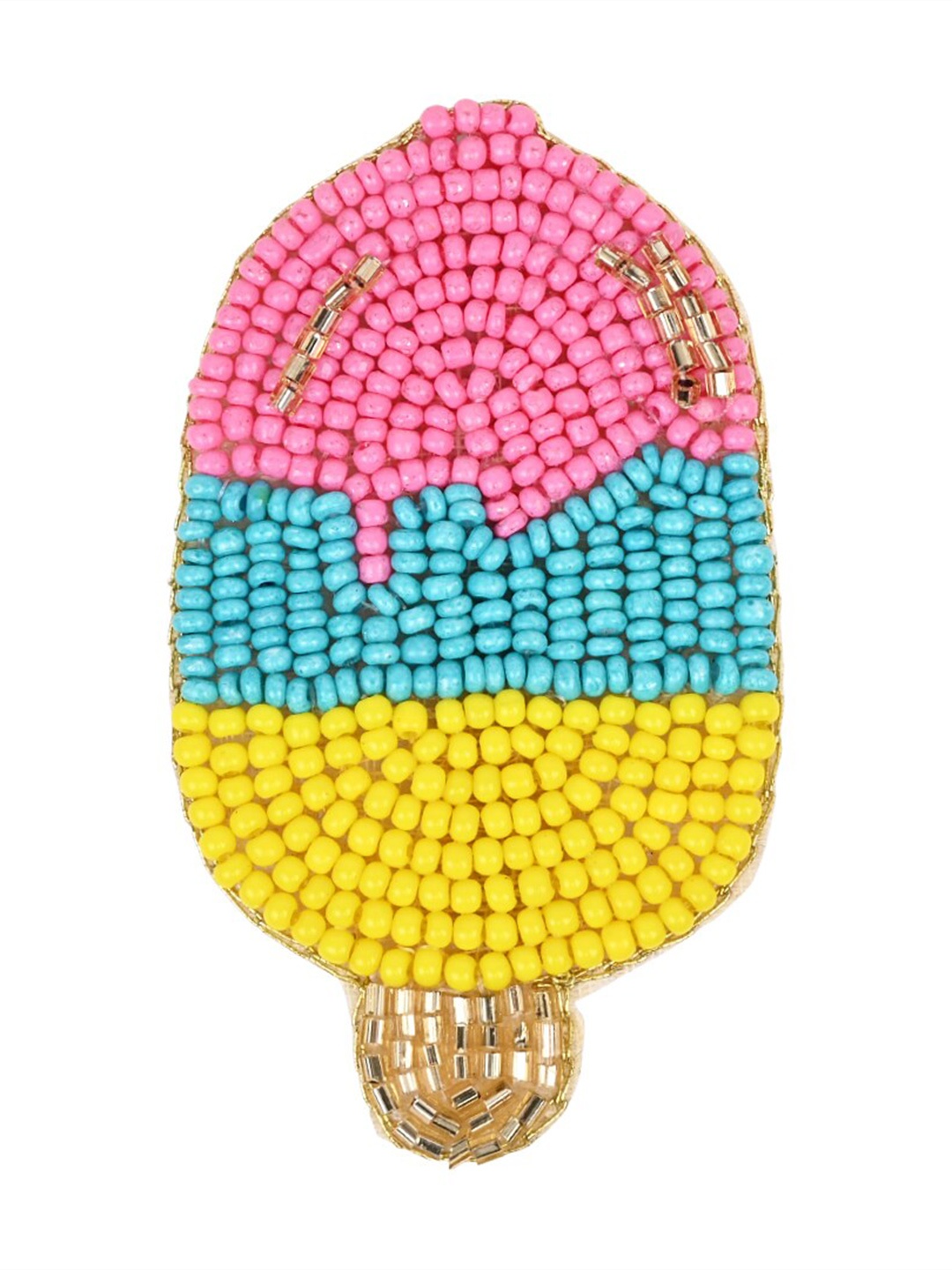 

Aye Candy Girls Beaded Alligator Hair Clip, Pink